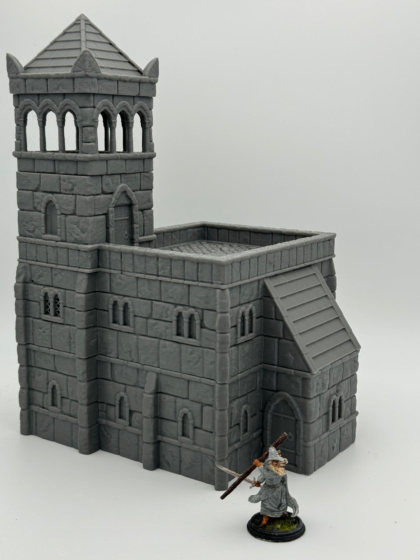 Productfoto Tabletop 28mm The Printing Goes Ever On (TPGEO) 0: Stadthuis Ivory City - Gebouw Koninkrijk Gonthan - Town Hall Tabletop Terrain
