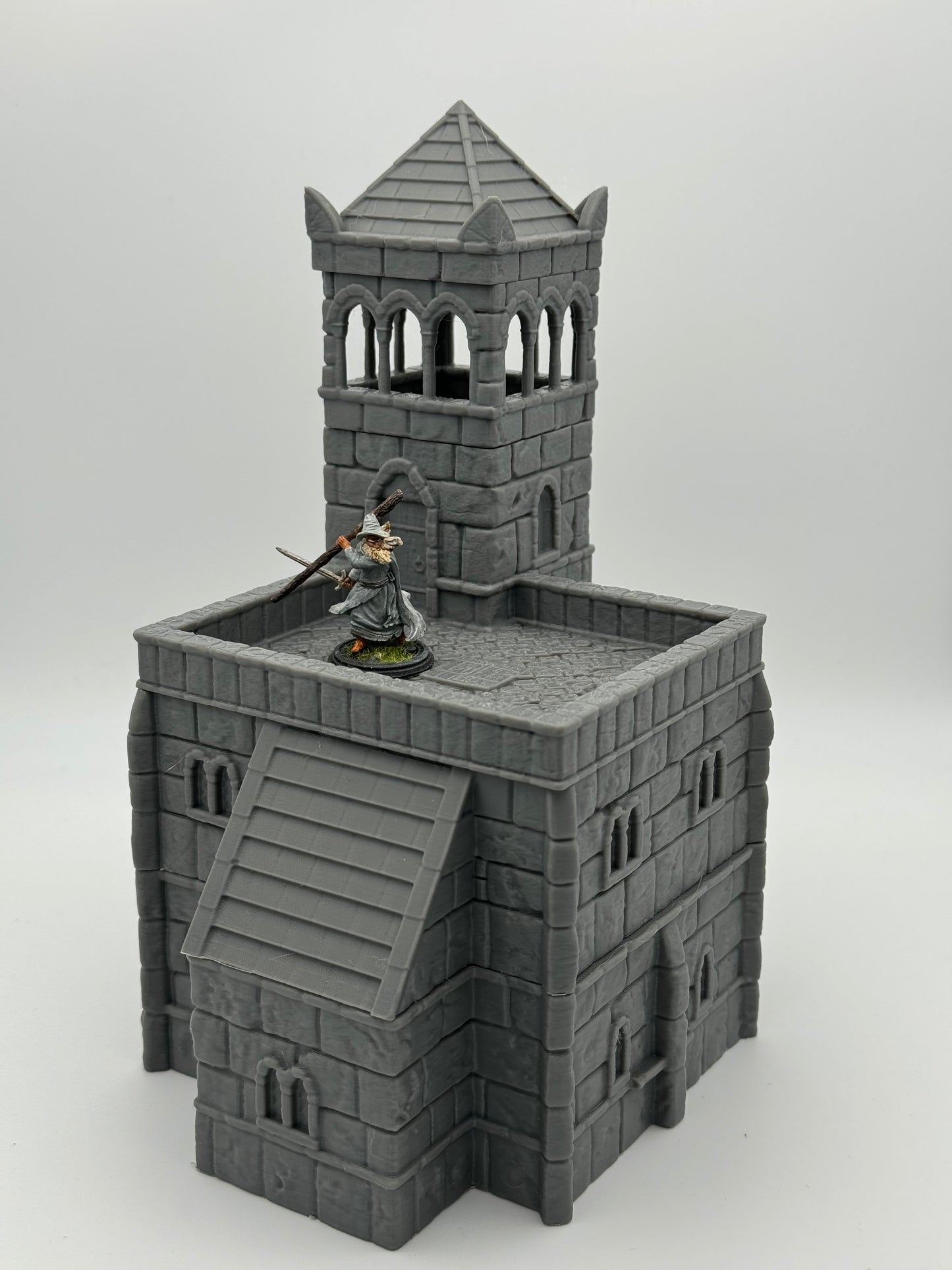 Productfoto Tabletop 28mm The Printing Goes Ever On (TPGEO) 0: Stadthuis Ivory City - Gebouw Koninkrijk Gonthan - Town Hall Tabletop Terrain