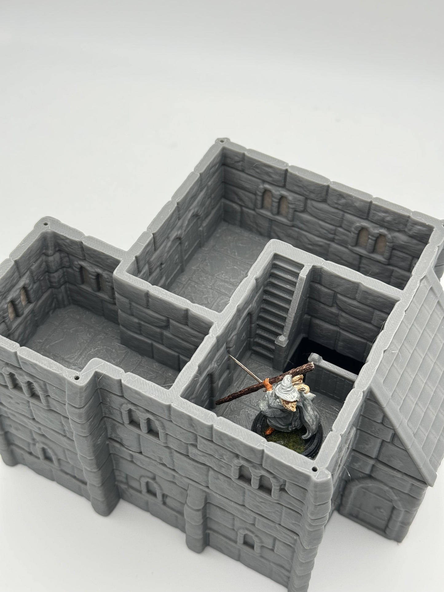 Productfoto Tabletop 28mm The Printing Goes Ever On (TPGEO) 0: Stadthuis Ivory City - Gebouw Koninkrijk Gonthan - Town Hall Tabletop Terrain