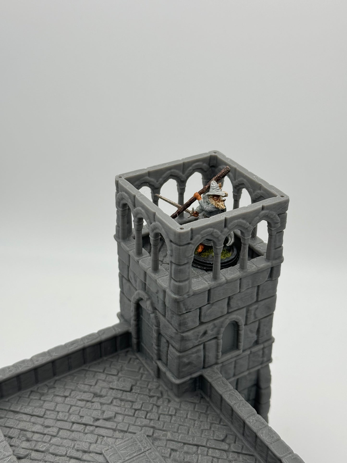 Productfoto Tabletop 28mm The Printing Goes Ever On (TPGEO) 0: Stadthuis Ivory City - Gebouw Koninkrijk Gonthan - Town Hall Tabletop Terrain