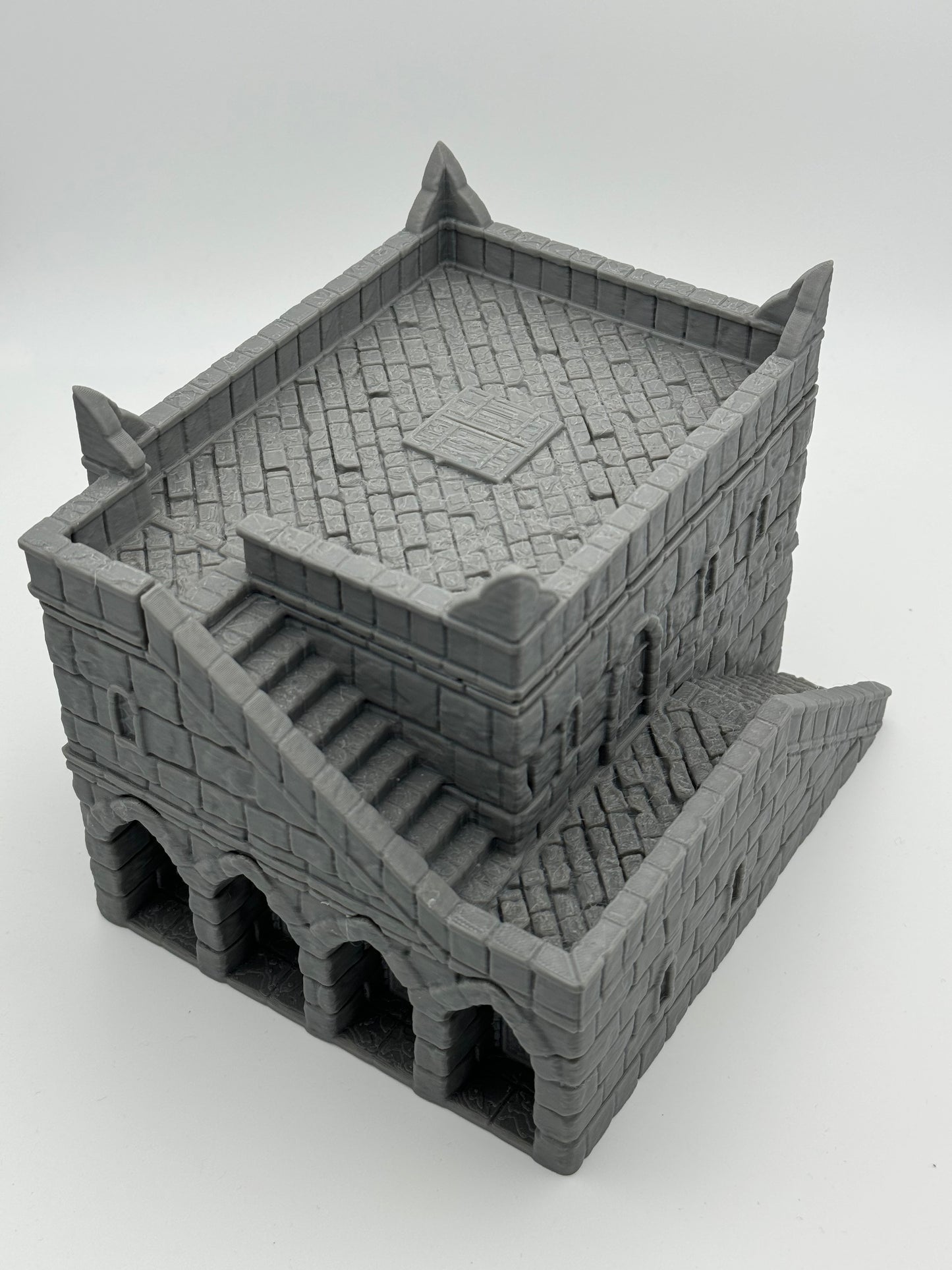 Productfoto Tabletop 28mm The Printing Goes Ever On (TPGEO) 0: Handelsplaats Ivory City - Gebouw Koninkrijk Gonthan - Handelszaal Tabletop Terrain