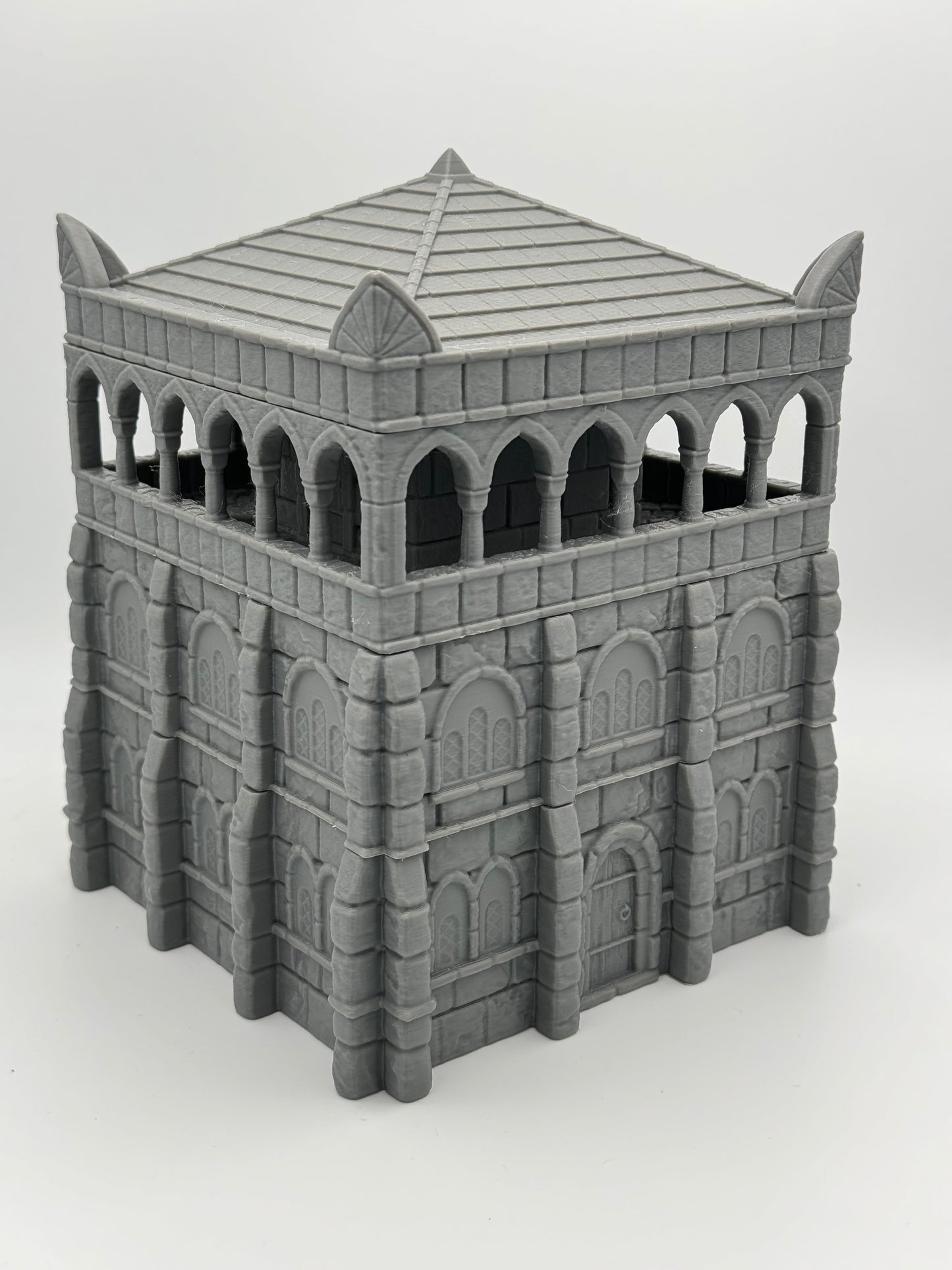 Productfoto Tabletop 28mm The Printing Goes Ever On (TPGEO) 0: Warenhuis Ivory City - Gebouw Koninkrijk Gonthan - Magazijn Tabletop Terrain