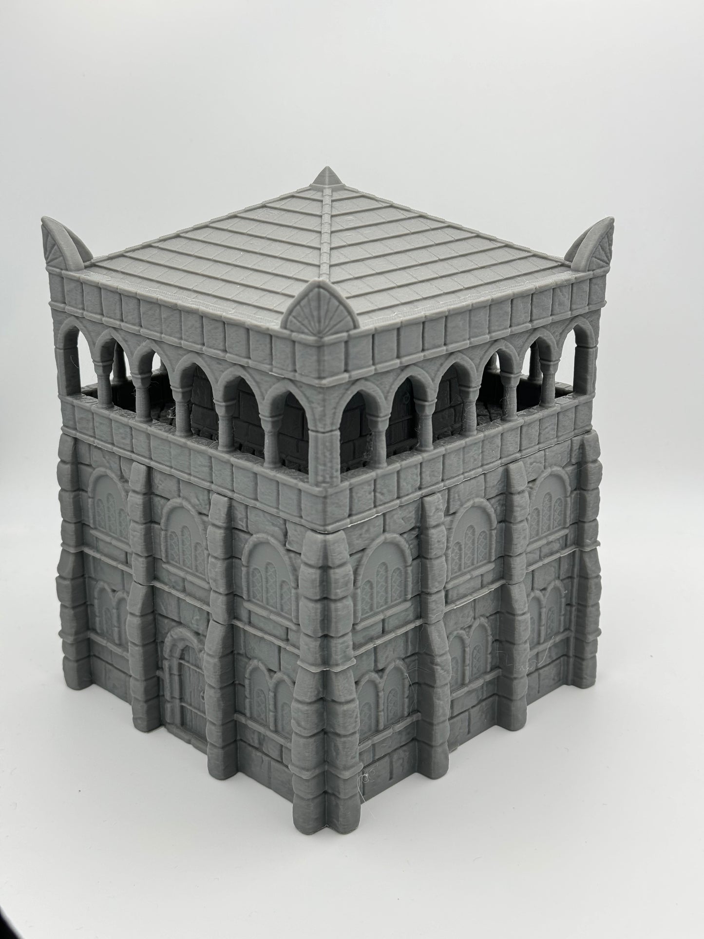 Productfoto Tabletop 28mm The Printing Goes Ever On (TPGEO) 0: Warenhuis Ivory City - Gebouw Koninkrijk Gonthan - Magazijn Tabletop Terrain