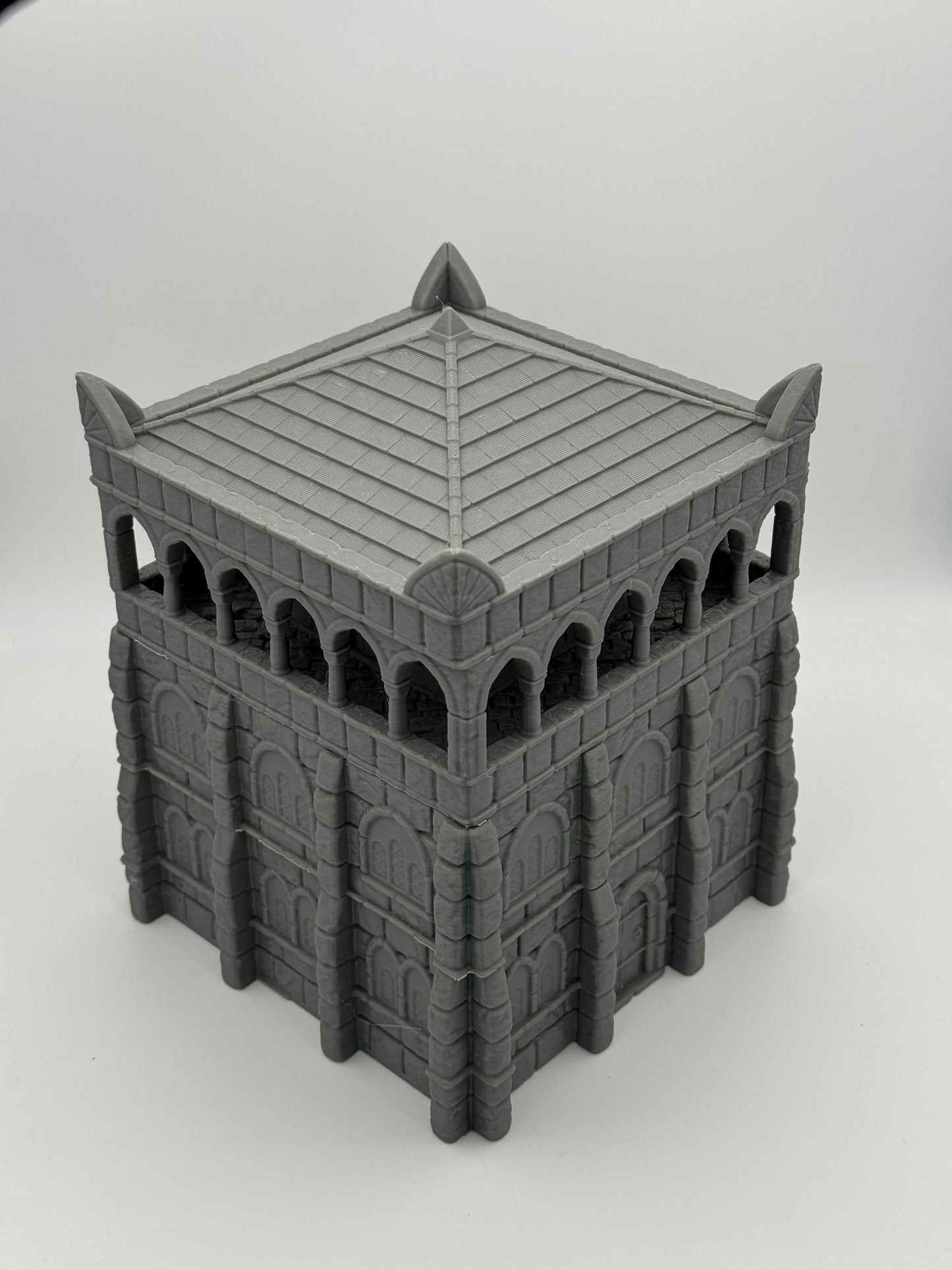 Productfoto Tabletop 28mm The Printing Goes Ever On (TPGEO) 0: Warenhuis Ivory City - Gebouw Koninkrijk Gonthan - Magazijn Tabletop Terrain