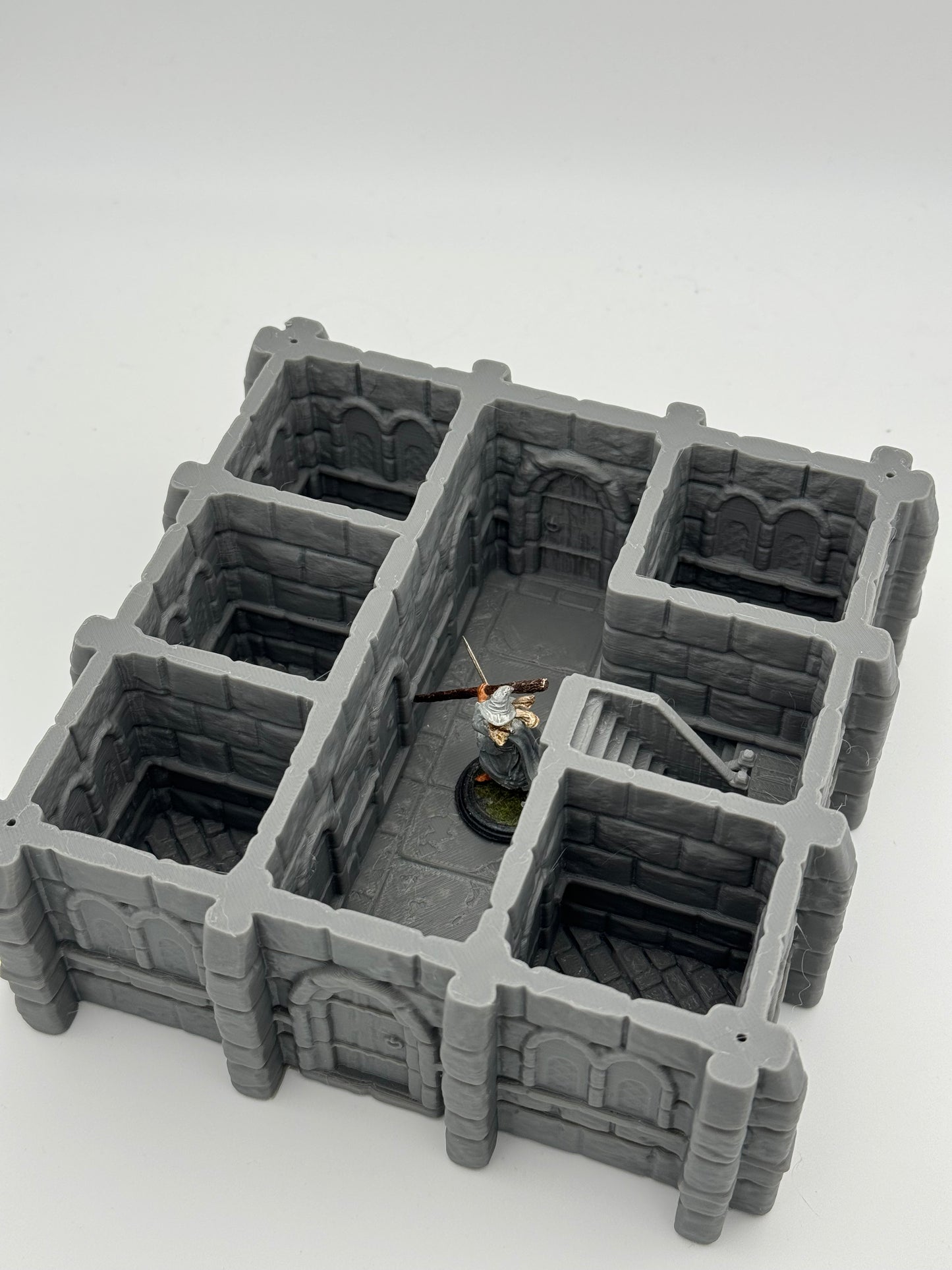 Productfoto Tabletop 28mm The Printing Goes Ever On (TPGEO) 0: Warenhuis Ivory City - Gebouw Koninkrijk Gonthan - Magazijn Tabletop Terrain