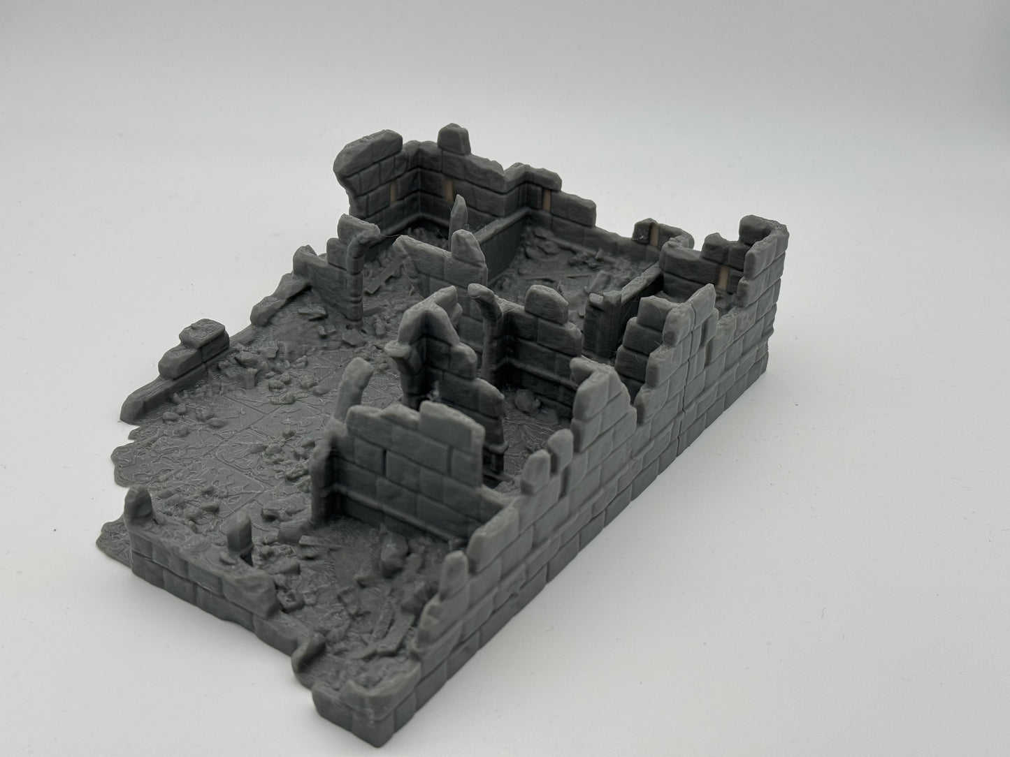 Productfoto Tabletop 28mm The Printing Goes Ever On (TPGEO) 0: Stallen Ruïnes Ivory City - Gebouw Koninkrijk Gonthan - Stallen Ruïnes Tabletop Terrein