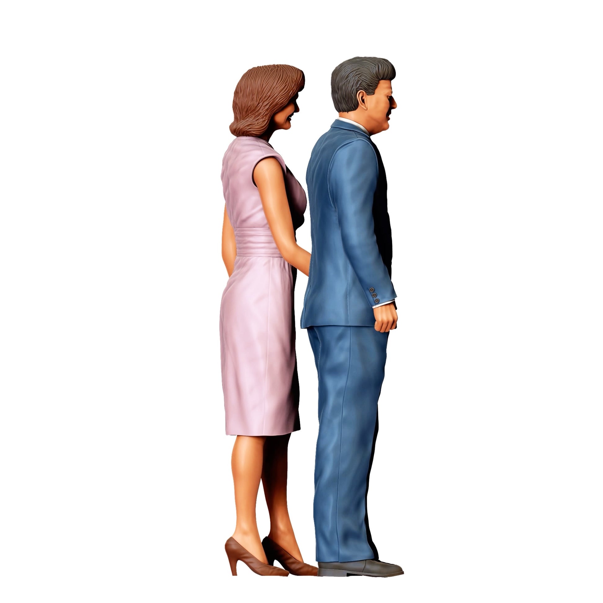 Diorama modelbouw productfoto 0: Machtige man met zijn vrouw - Hoofd van de natie (Ref. Nr. 332)