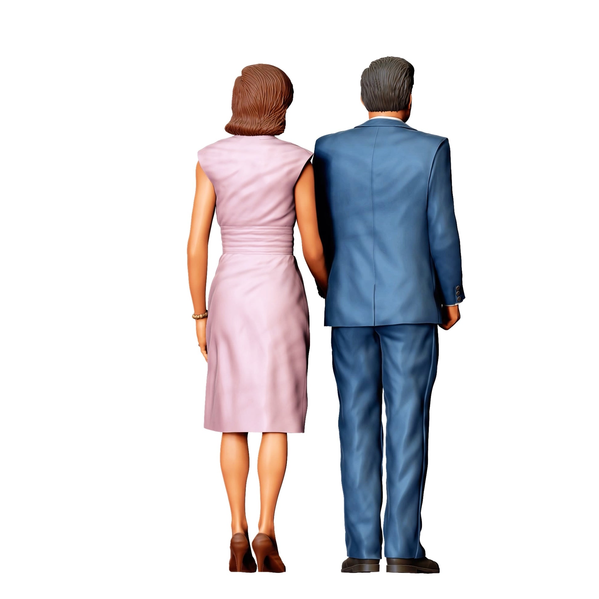 Diorama modelbouw productfoto 0: Machtige man met zijn vrouw - Hoofd van de natie (Ref. Nr. 332)