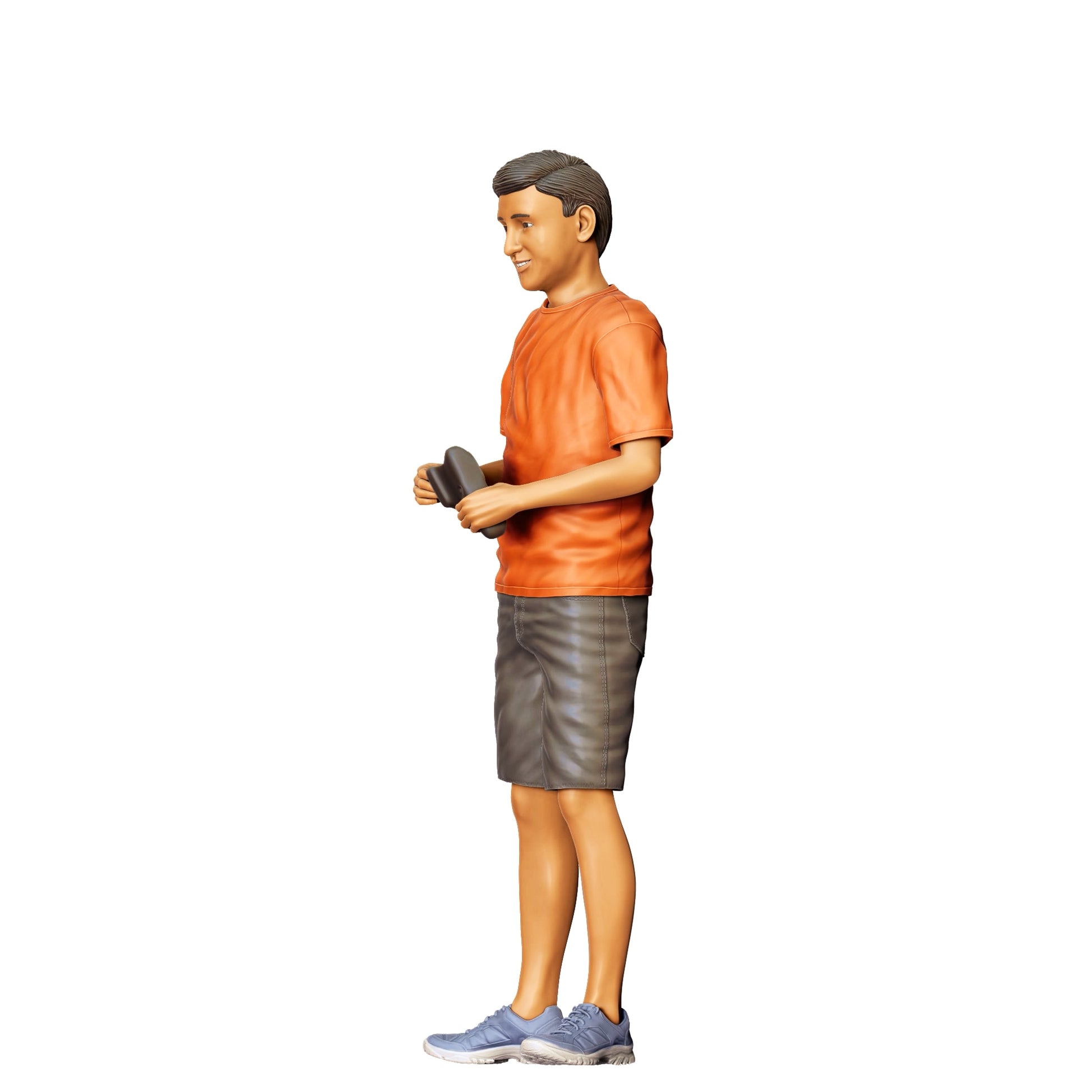 Diorama modelbouw productfoto 0: Speelkind met RC auto C (Ref. Nr. 373)