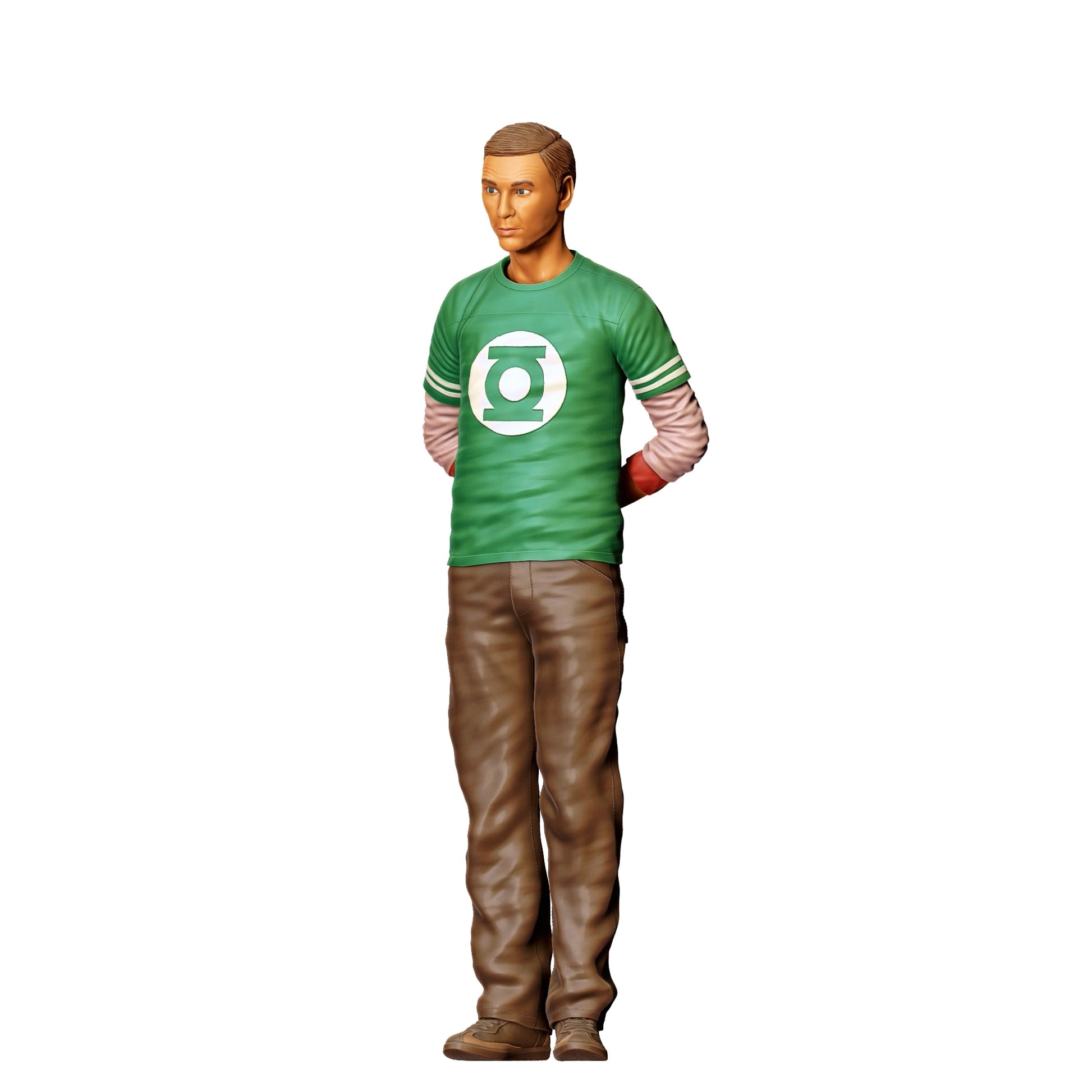 Diorama modelbouw productfoto 0: Wetenschapper uit Nerd WG A - (Ref. Nr. 375)