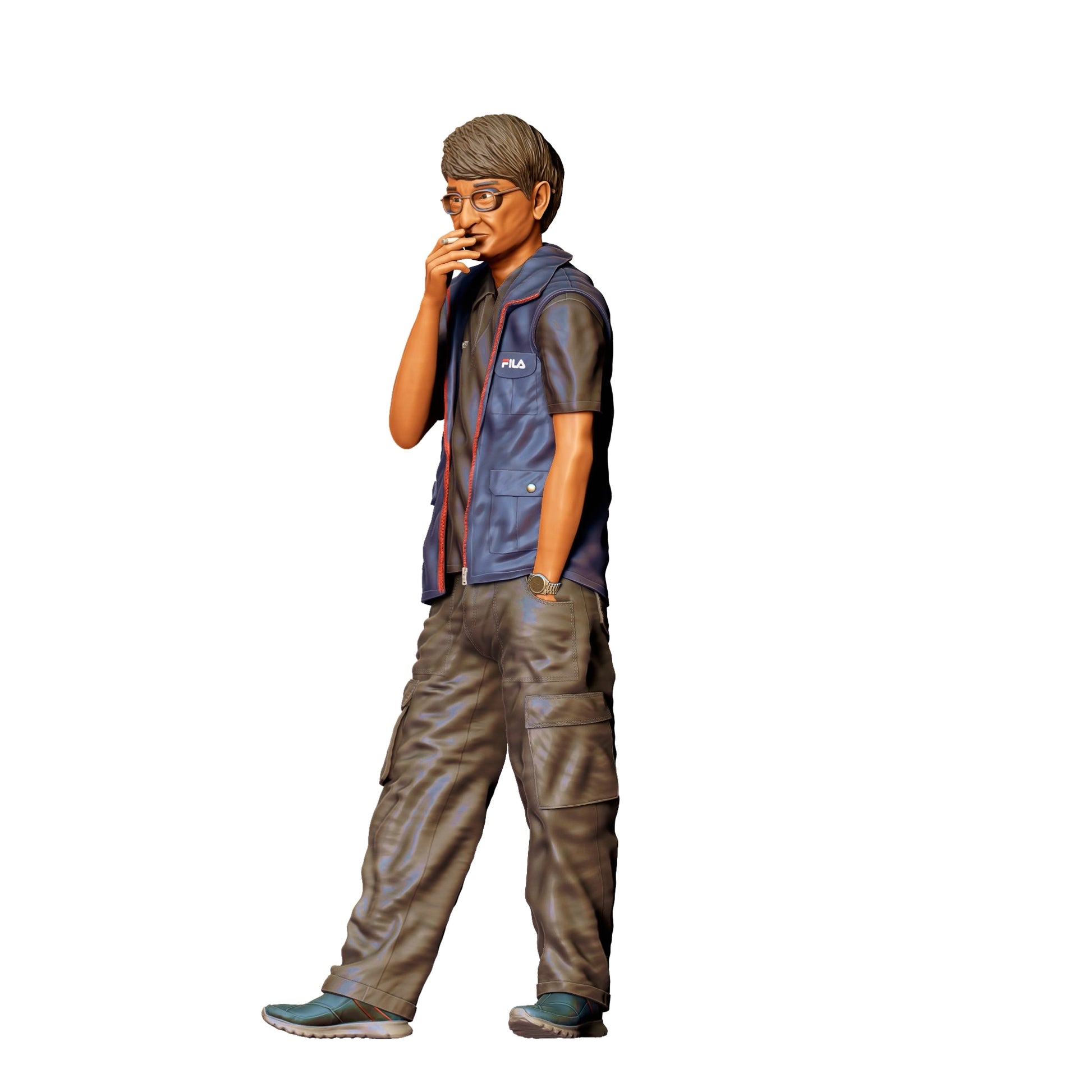 Diorama modelbouw productfoto 0: Beroemde tuner? Smokey Nagata