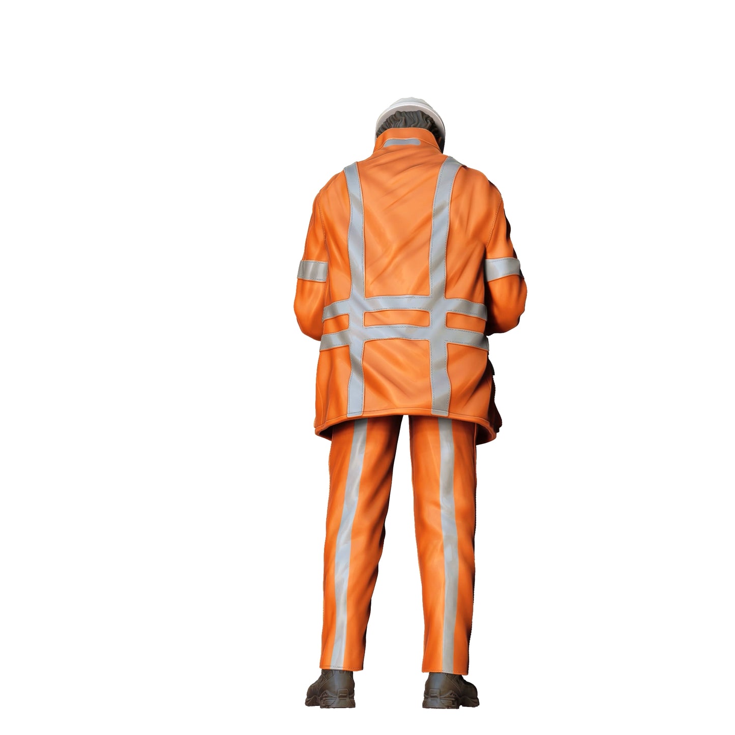 Productfoto 0: Straatwerker met notitieblok: Landmeter op de bouwplaats