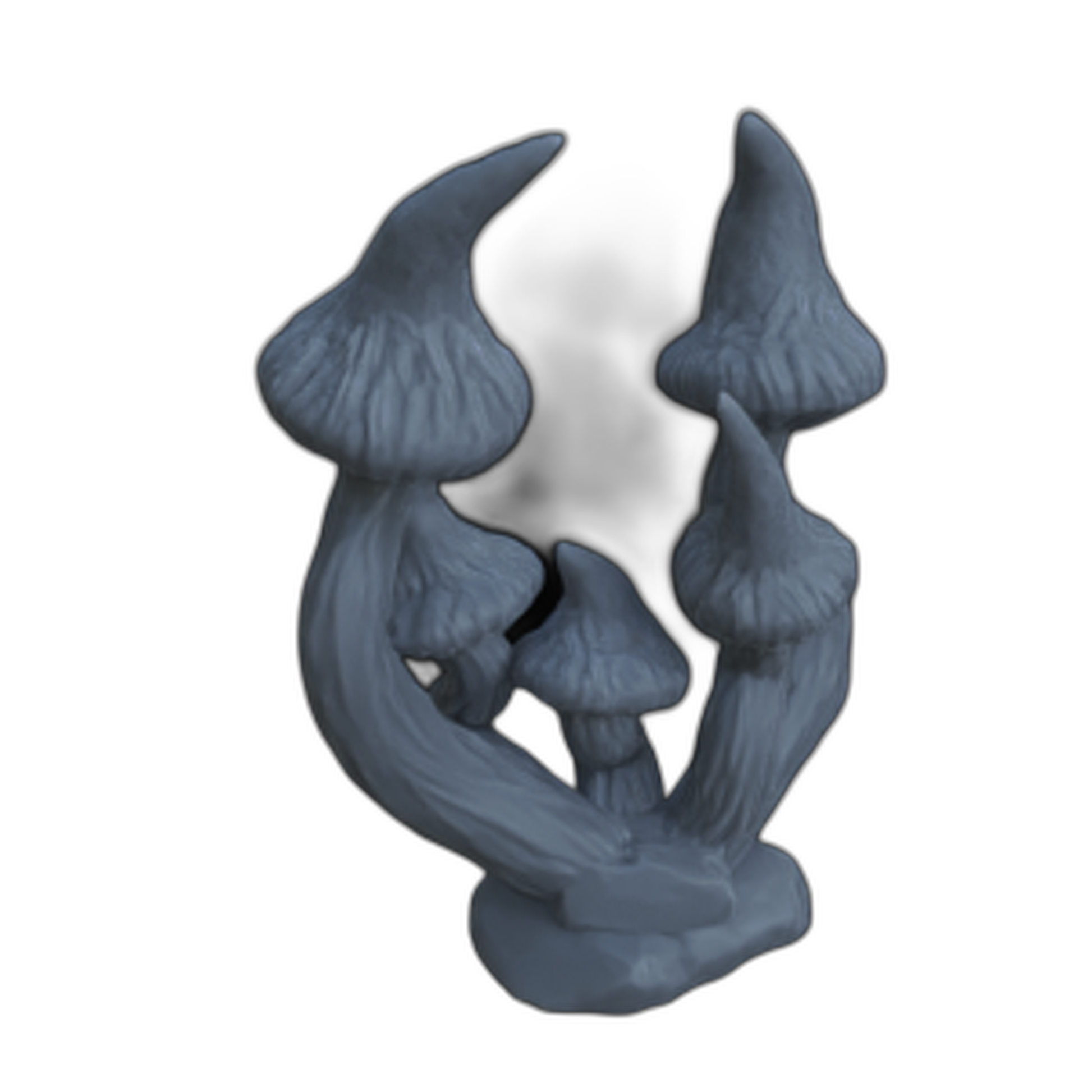 Productfoto diorama en modelbouw decoratie, accessoires: 0: Planten en gewassen: 10 puntige paddenstoelen