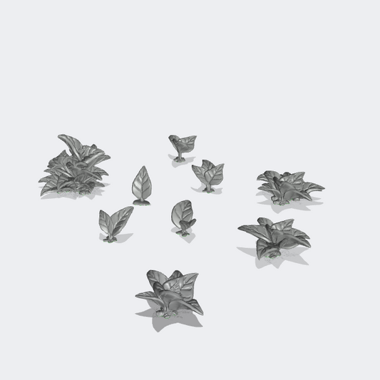 Productfoto Miniatuur Meubels, Inrichting Diorama en Modelbouw 0: Planten en Gewassen: 9 Bodembedekkers