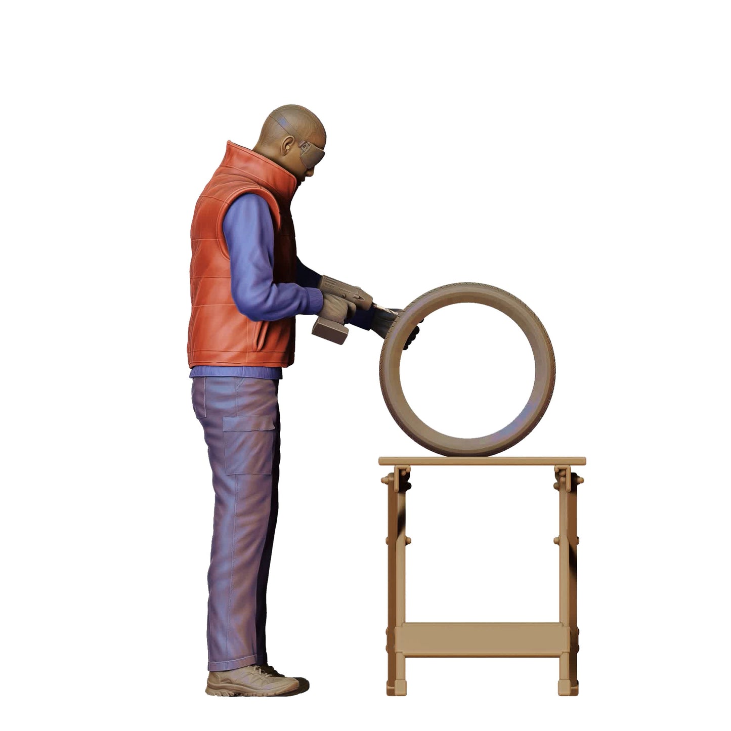 Productfoto 0: Mechanic: Bandenreparatie in de garage