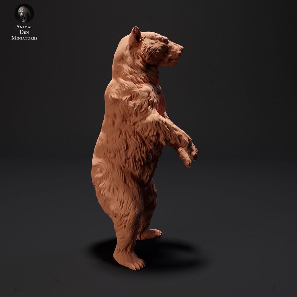 Productfoto dierenfiguur Animal Den Miniatures 2: Wildedierenfiguur: zwarte beer - staand (23_09_15)