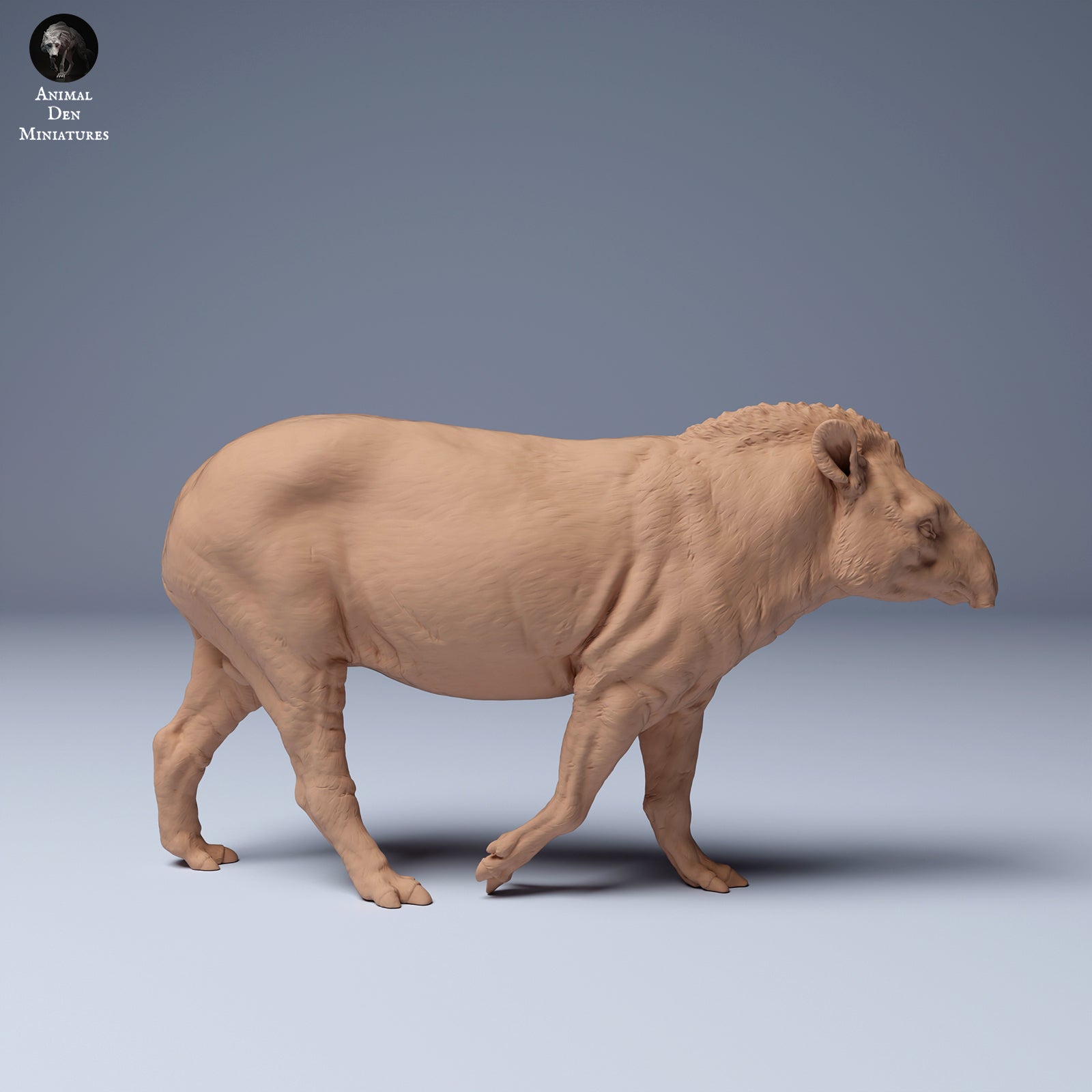 Productfoto Dier Figur Diorama, Modelbouw: 0: Wandelende tapir: Dieren uit Zuid-Amerika