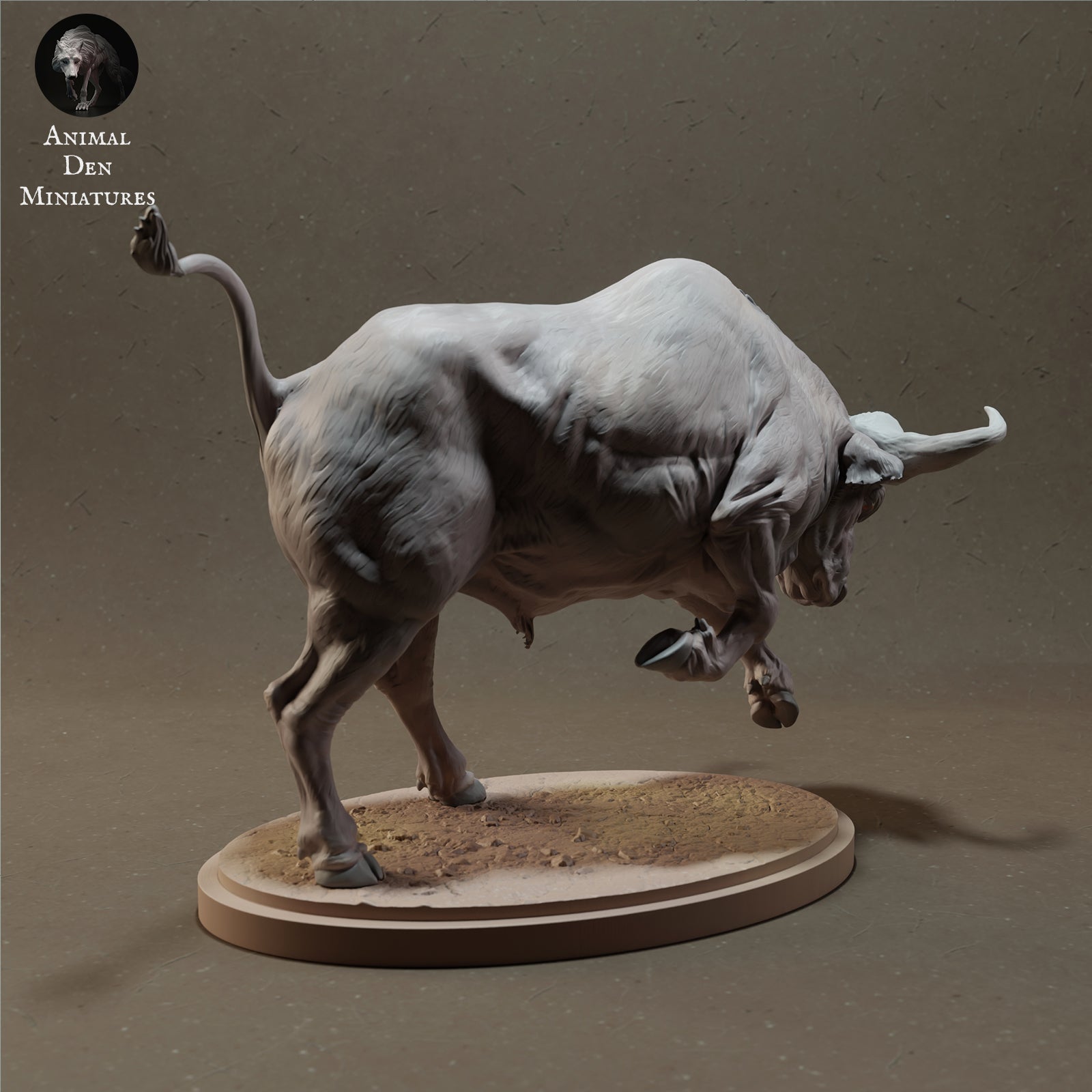 Productfoto Dierfiguur Diorama, Modelbouw: 0: Afrikaanse Buffel agressief - Dieren van de Savanne