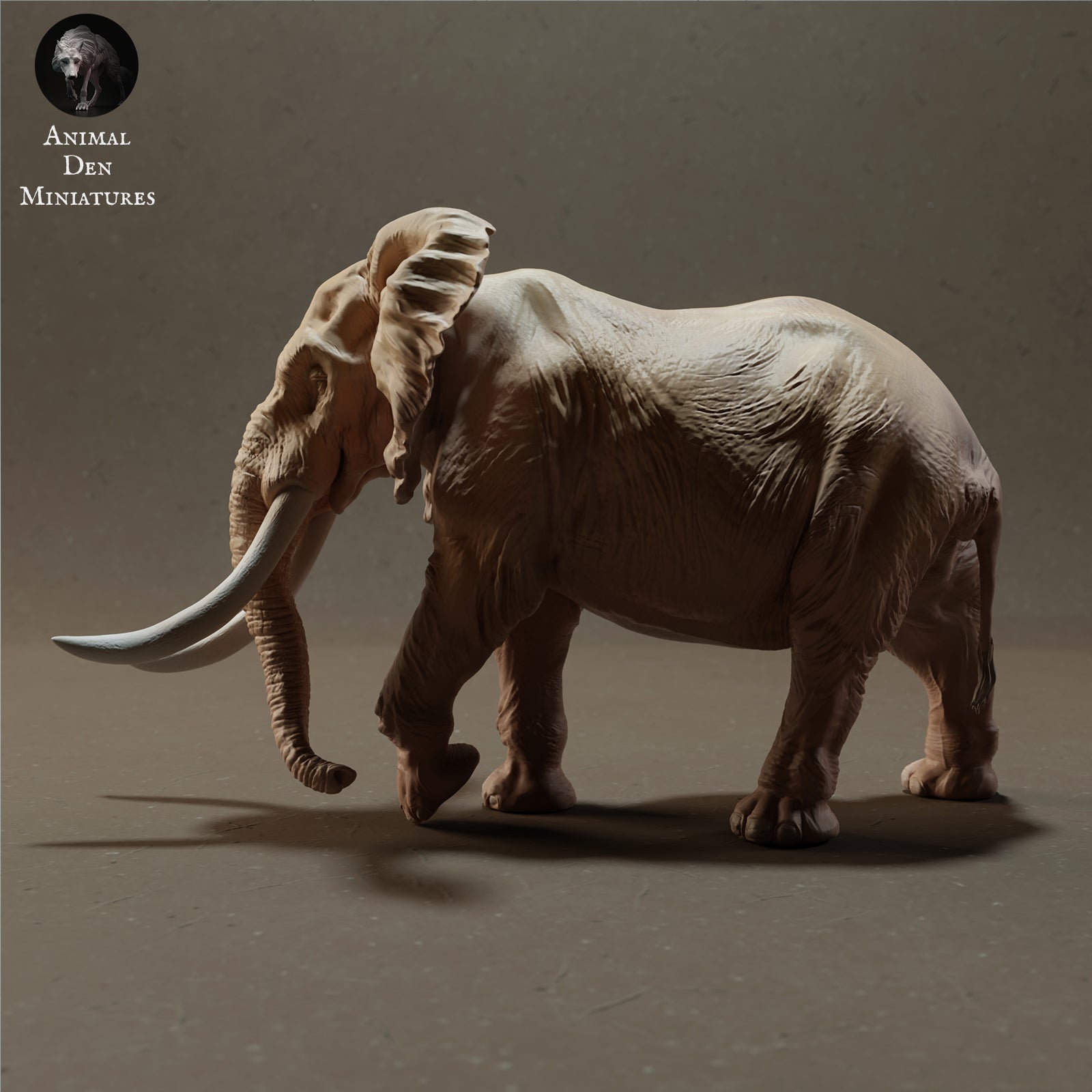 Productfoto Dierfiguur Diorama, Modelbouw: 0: Afrikaanse Olifant - Dieren van de Savanne