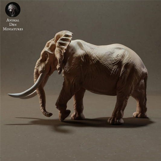 Productfoto Dierfiguur Diorama, Modelbouw: 0: Afrikaanse Olifant - Dieren van de Savanne