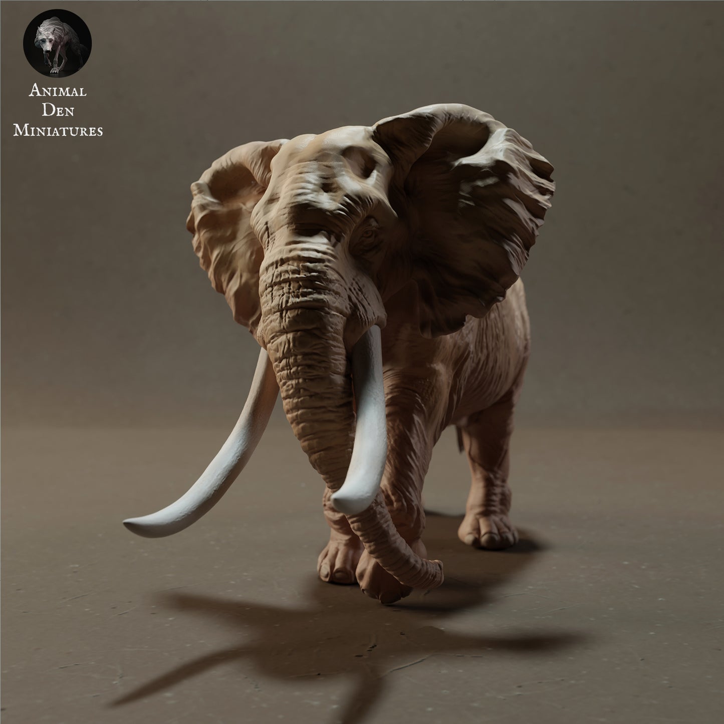 Productfoto Dierfiguur Diorama, Modelbouw: 0: Afrikaanse Olifant - Dieren van de Savanne
