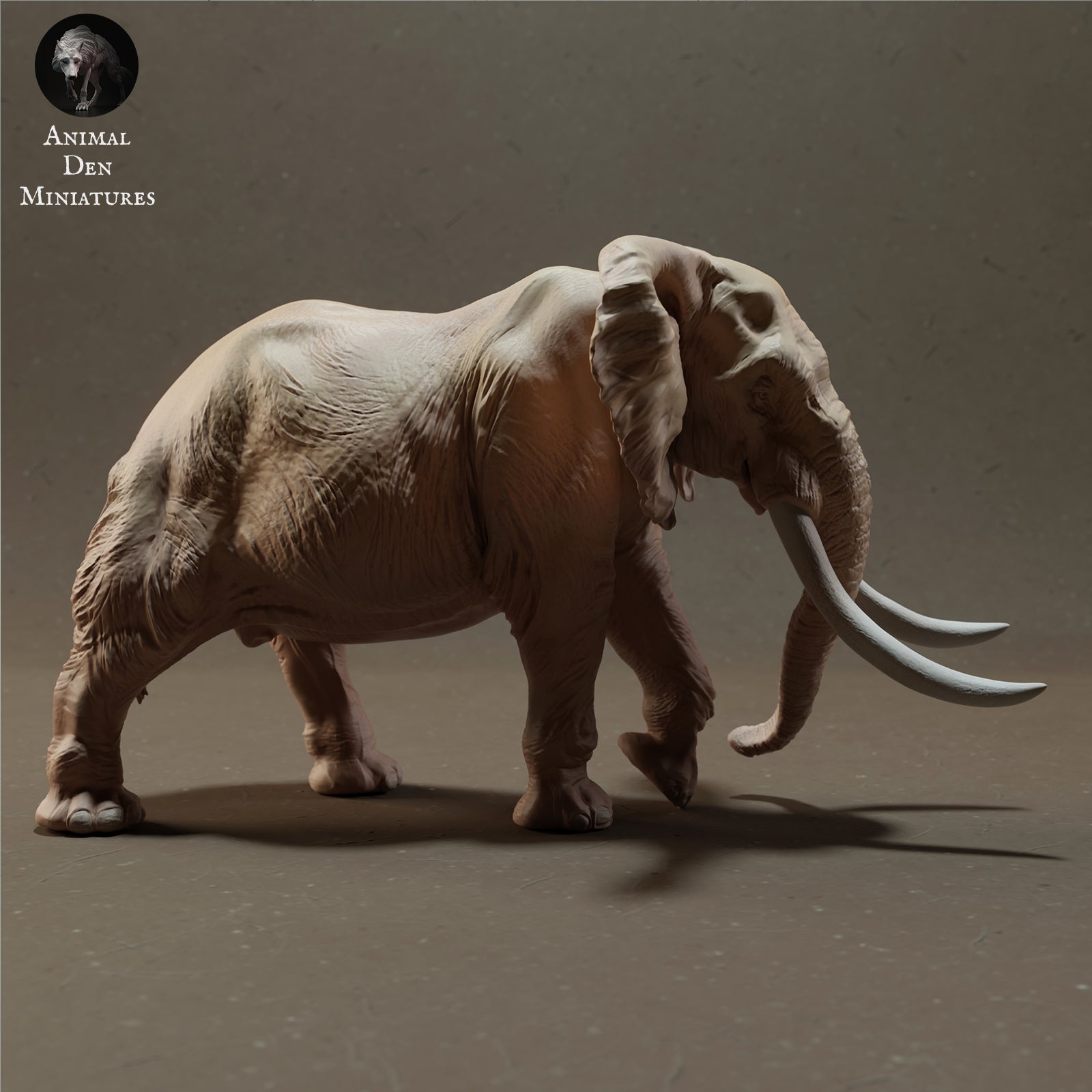 Productfoto Dierfiguur Diorama, Modelbouw: 0: Afrikaanse Olifant - Dieren van de Savanne