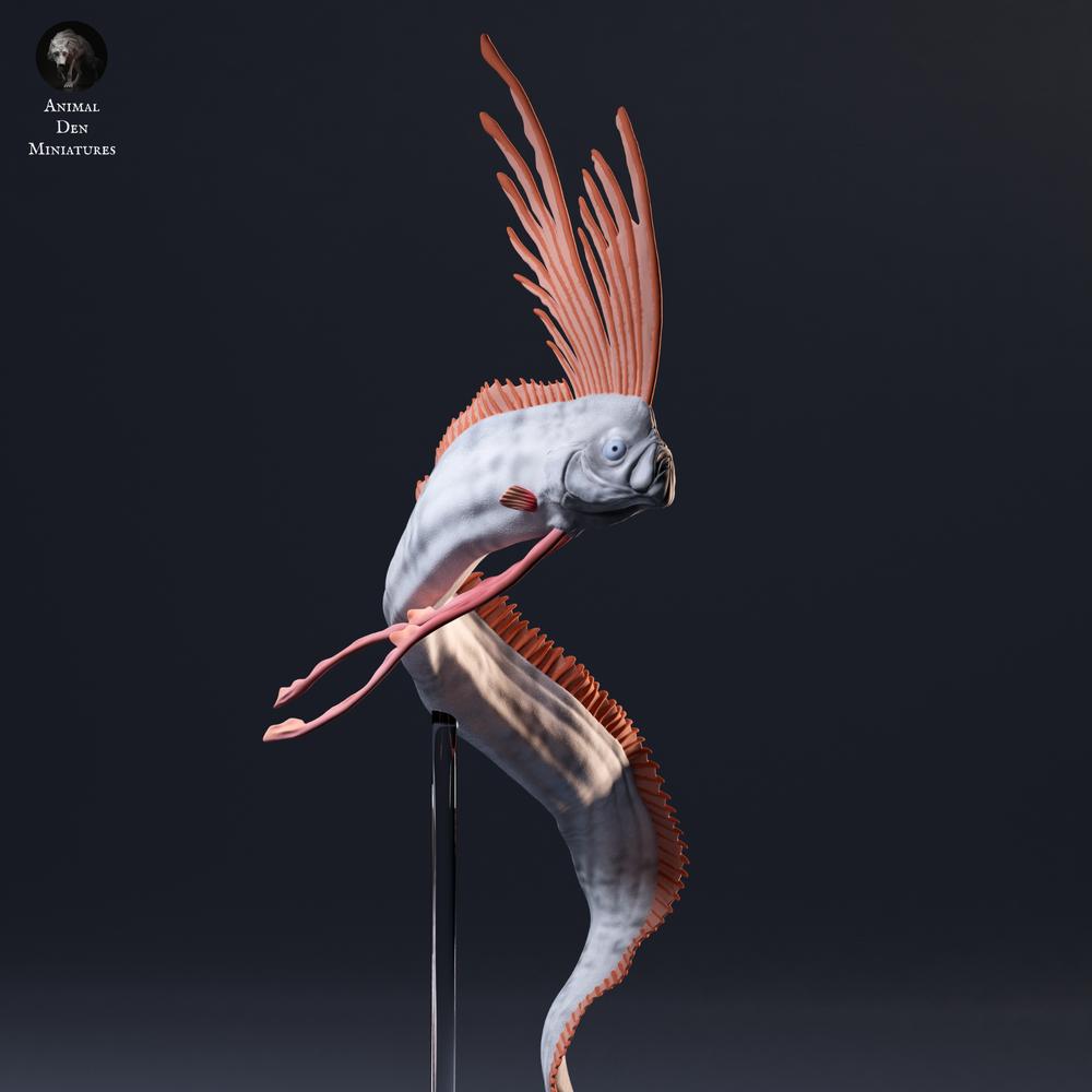 Productfoto dierenfiguur Animal Den Miniatures 7: zeedierfiguur: riemvis (26_09_03)