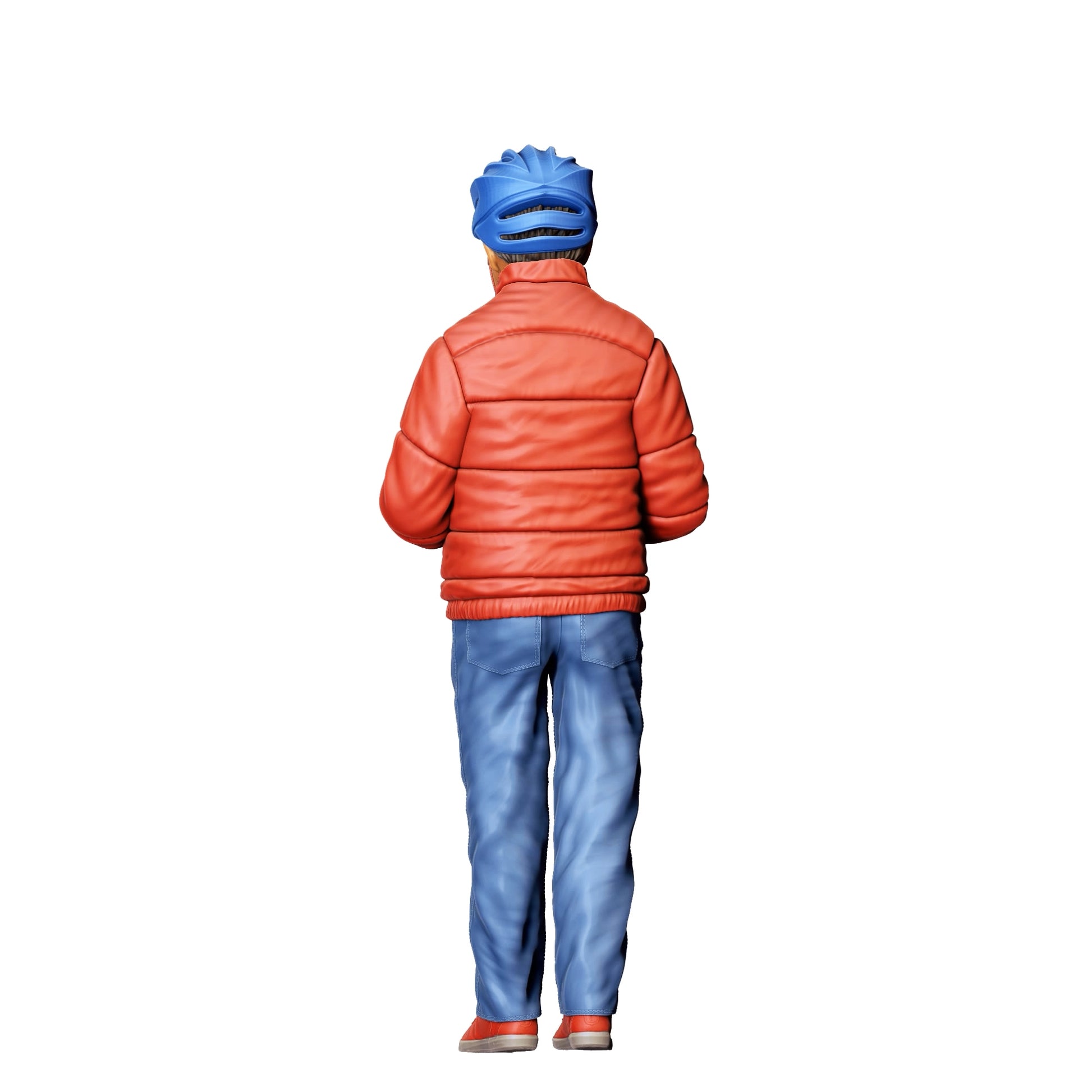 Diorama modelbouw productfoto 0: Speelkind met RC auto D (Ref. Nr. 374)