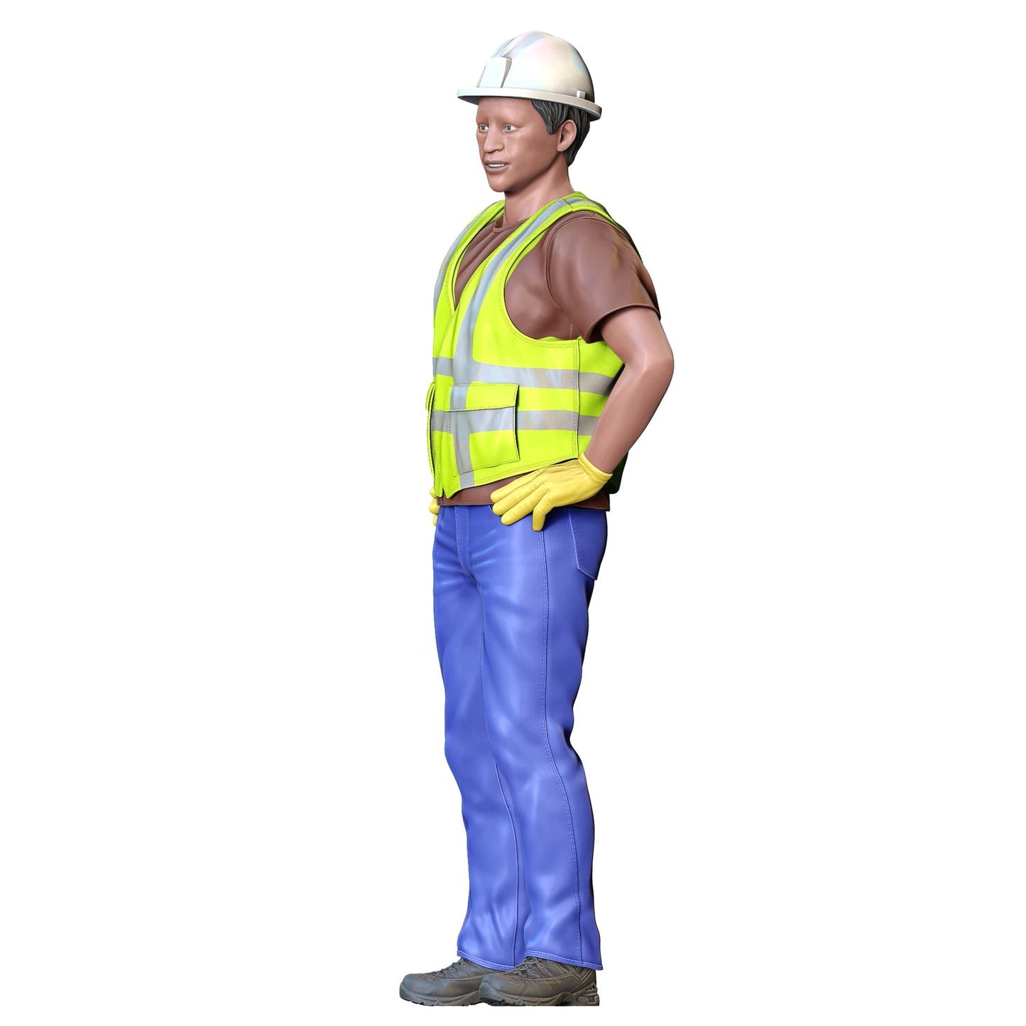 Productfoto 0: Wegenwerker met helm