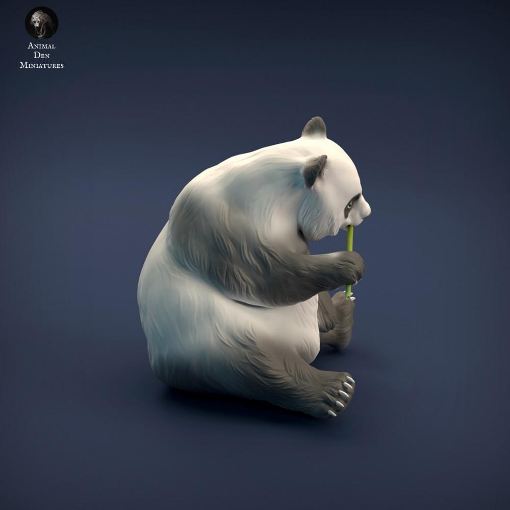 Productfoto dierenfiguur Animal Den Miniatures 3: wild dierfiguur: Grote panda (21_12_03)