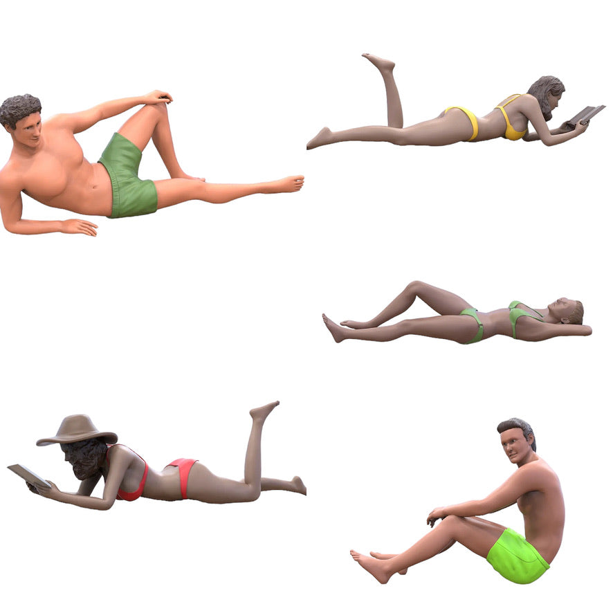 Productfoto 0: Badgasten: Vakantie aan het Strand Set