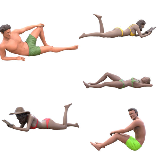 Productfoto 0: Badgasten: Vakantie aan het Strand Set