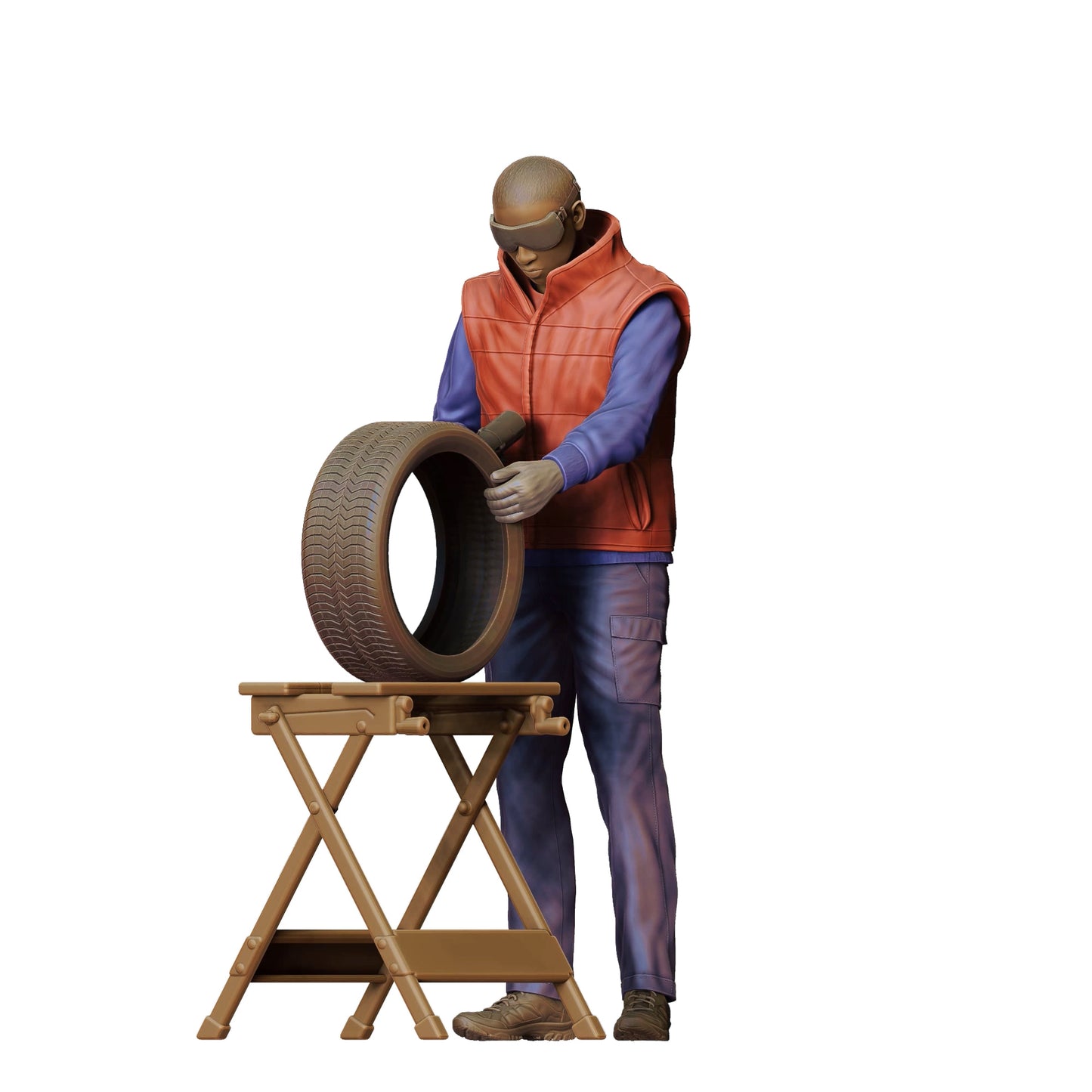 Productfoto 0: Mechanic: Bandenreparatie in de garage