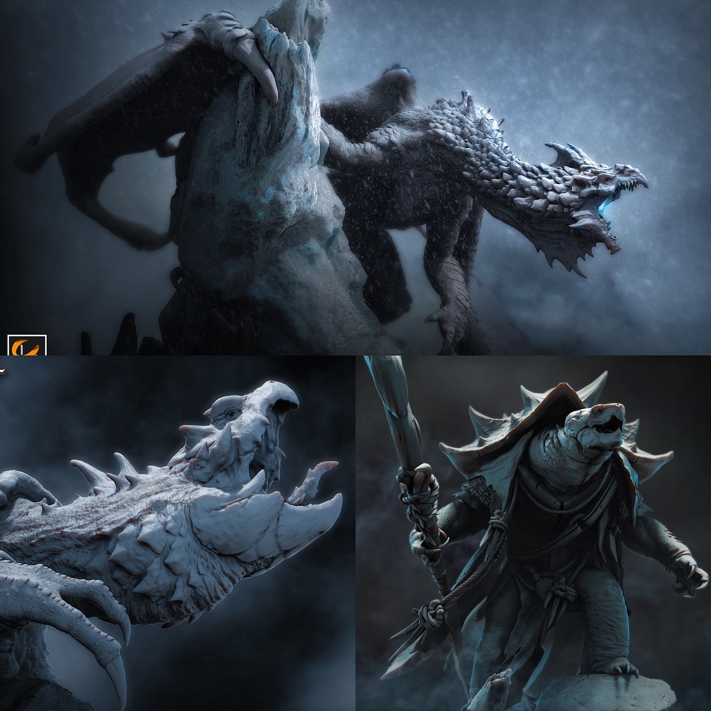 Vervuilde Stalker - Vissenachtig Monster (C1)
