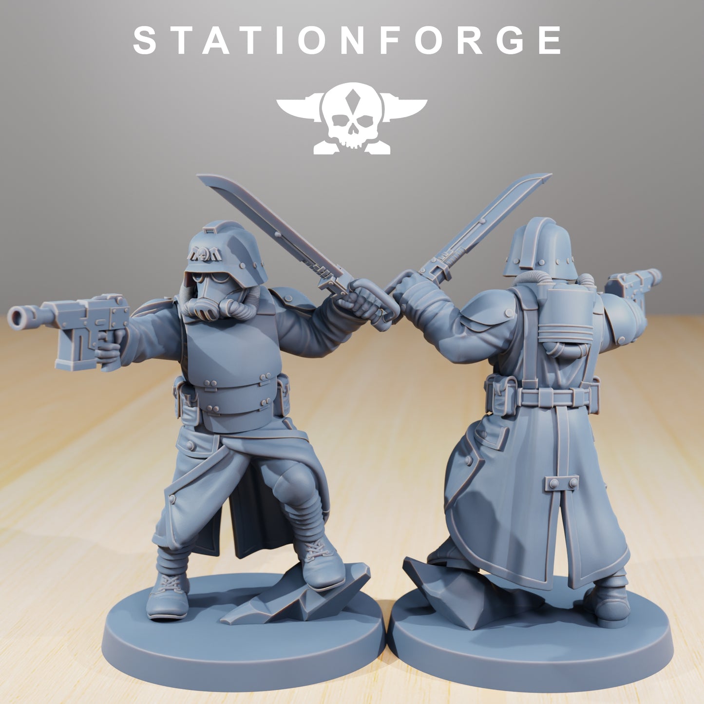 Productfoto 28mm Tabletop Minis Stationforge: Command Force