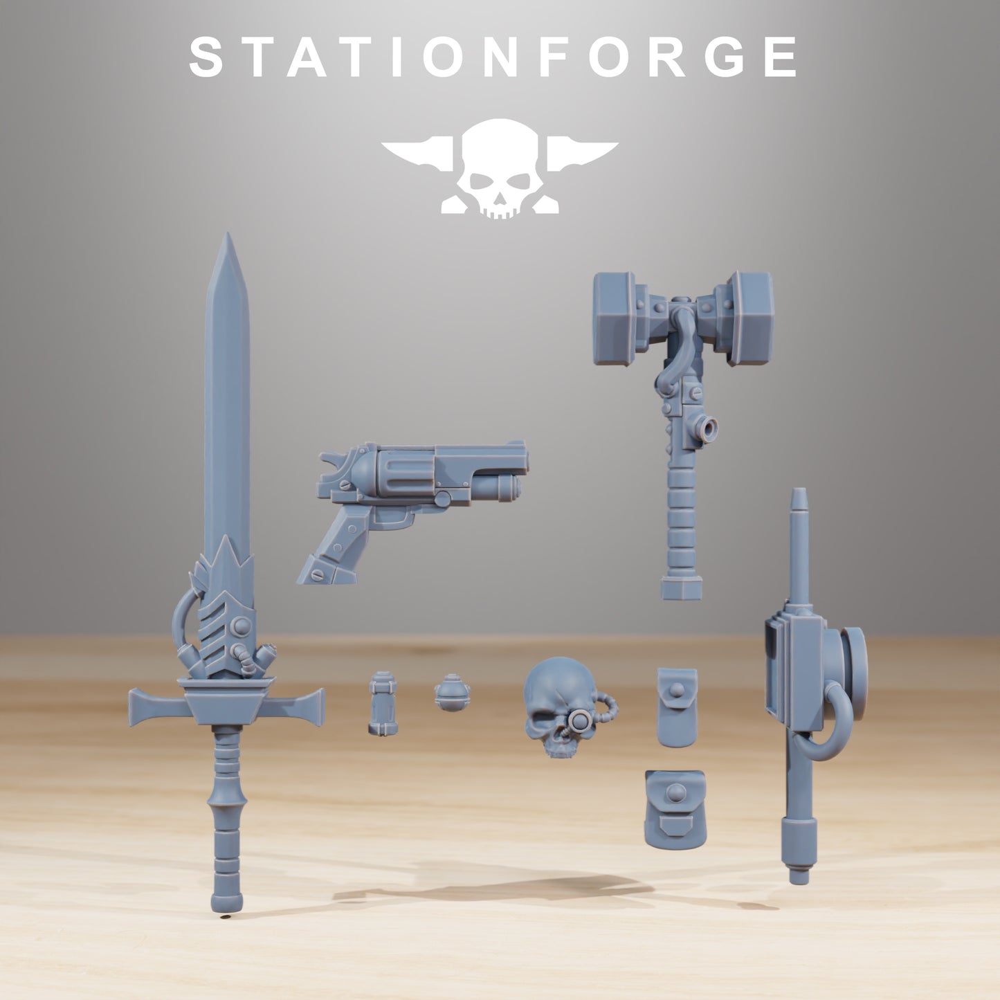 Productfoto 28mm Tabletop Minis Stationforge: Frontliners Infanterie