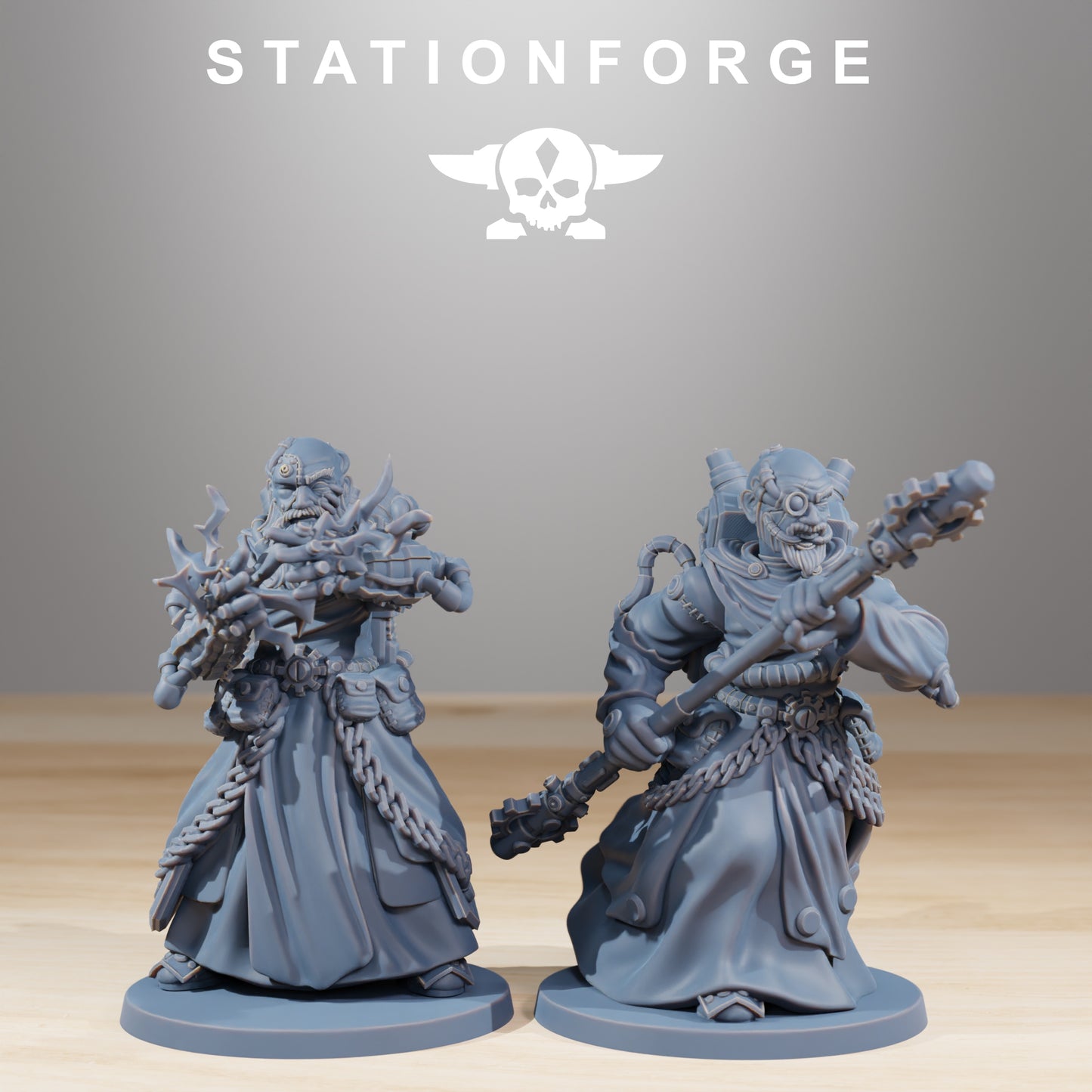Productfoto 28mm Tabletop Minis Stationforge: Forager Preachers