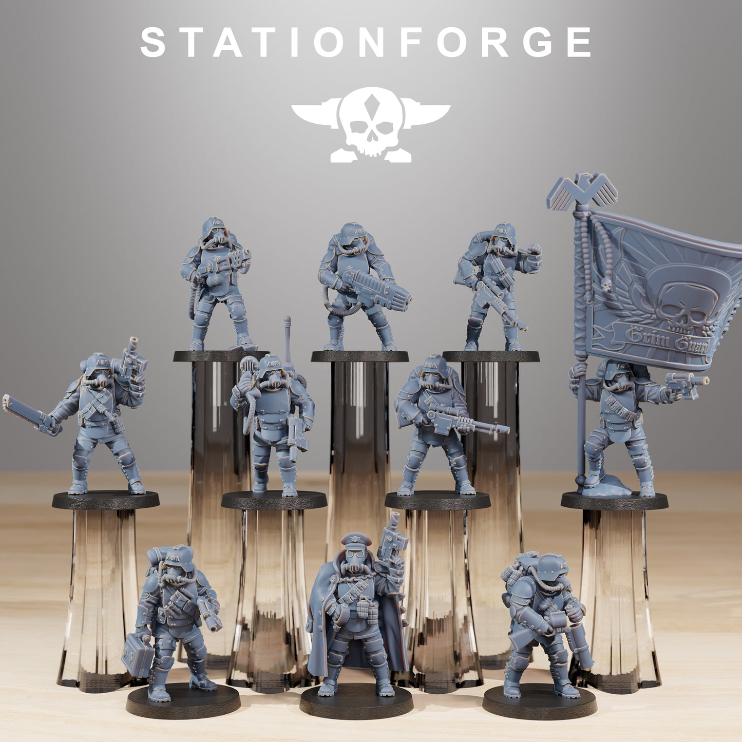 Productfoto 28mm Tabletop Minis Stationforge: Ironclads