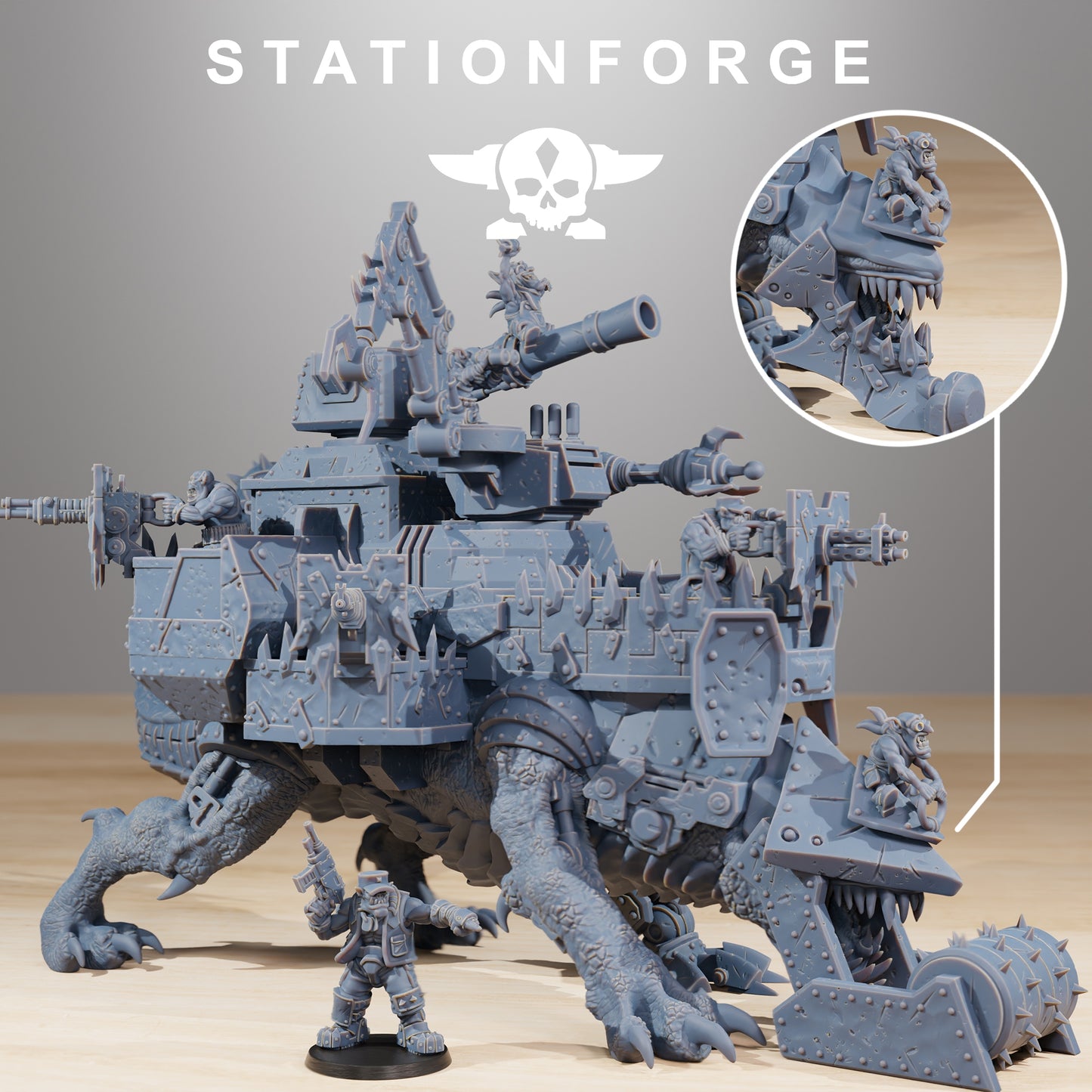 Productfoto 28mm Tabletop Minis Stationforge: Run Rolla