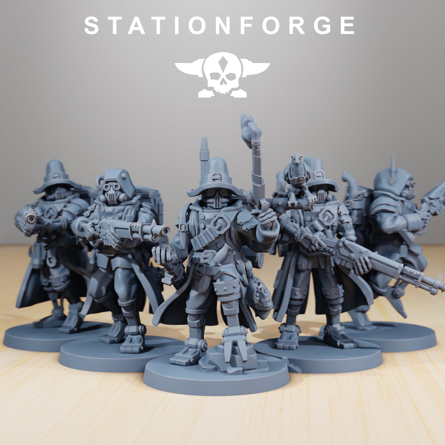 Productfoto 28mm Tabletop Minis Stationforge: Bounty Hunter