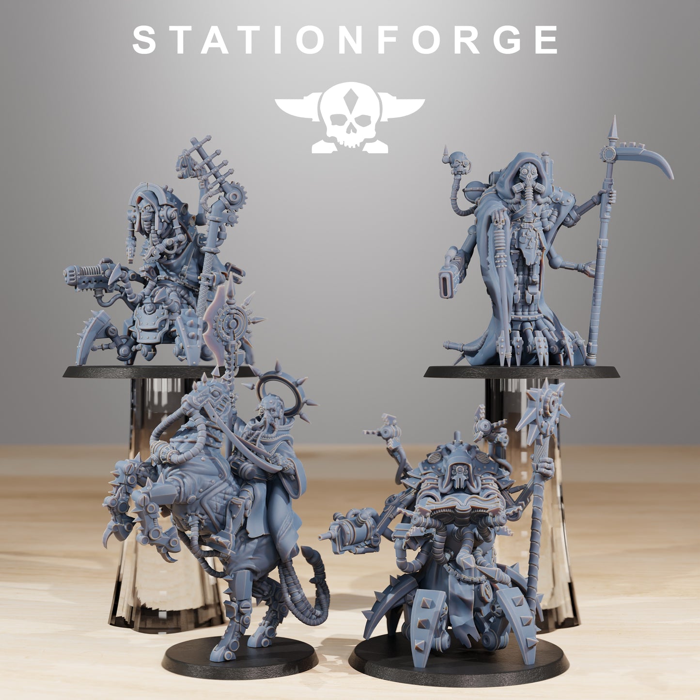 Productfoto 28mm Tabletop Minis Stationforge: Leiders