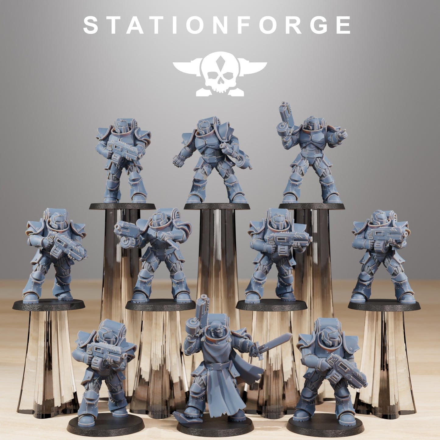 Productfoto 28mm Tabletop Minis Stationforge: Socratis Legion