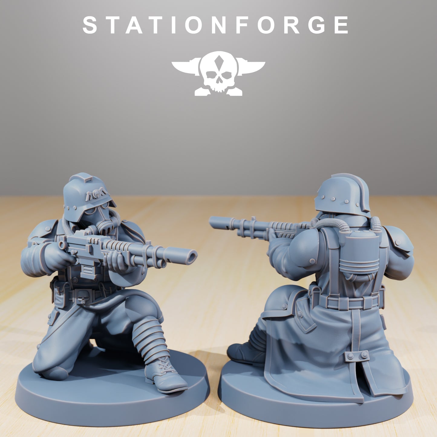 Productfoto 28mm Tabletop Minis Stationforge: Command Force
