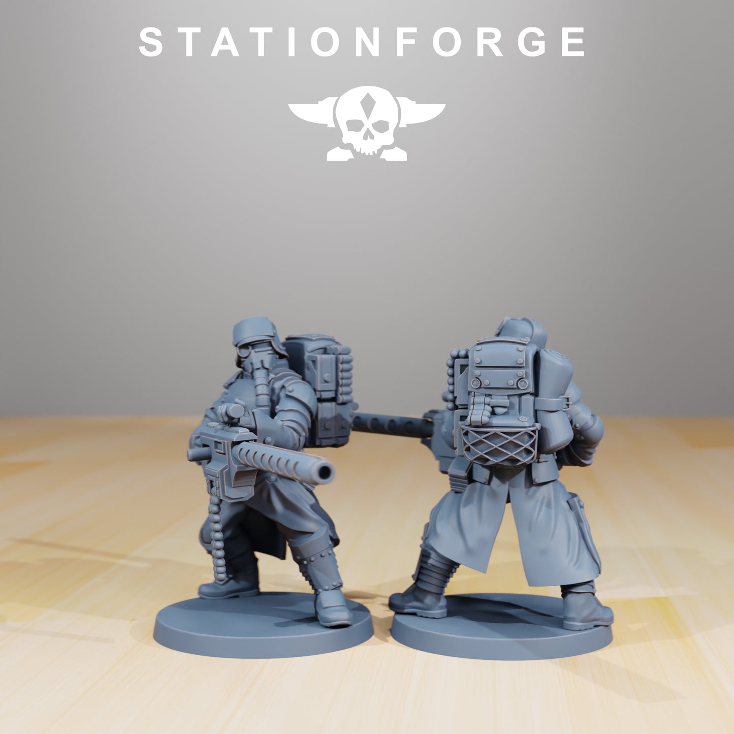 Productfoto 28mm Tabletop Minis Stationforge: Gepantserde Eenheid