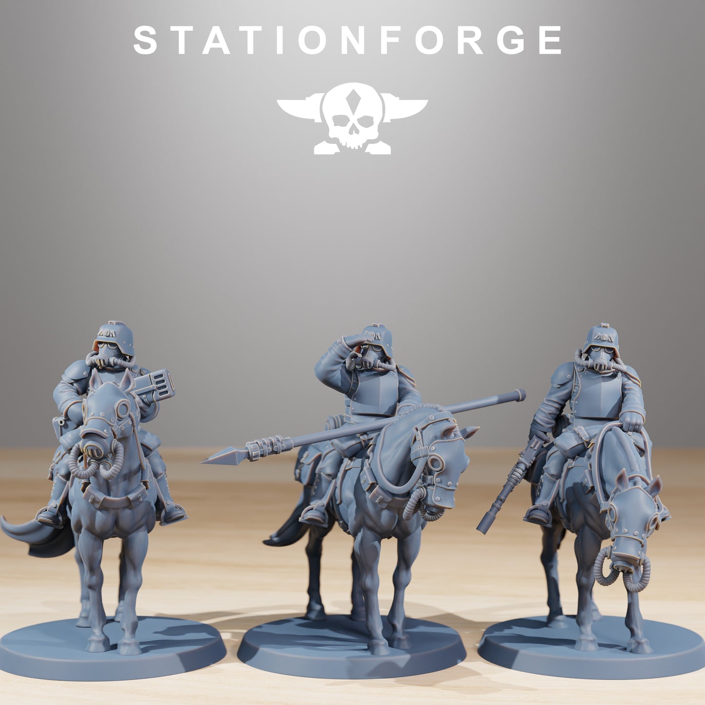 Productfoto 28mm Tabletop Minis Stationforge: Cavalerie