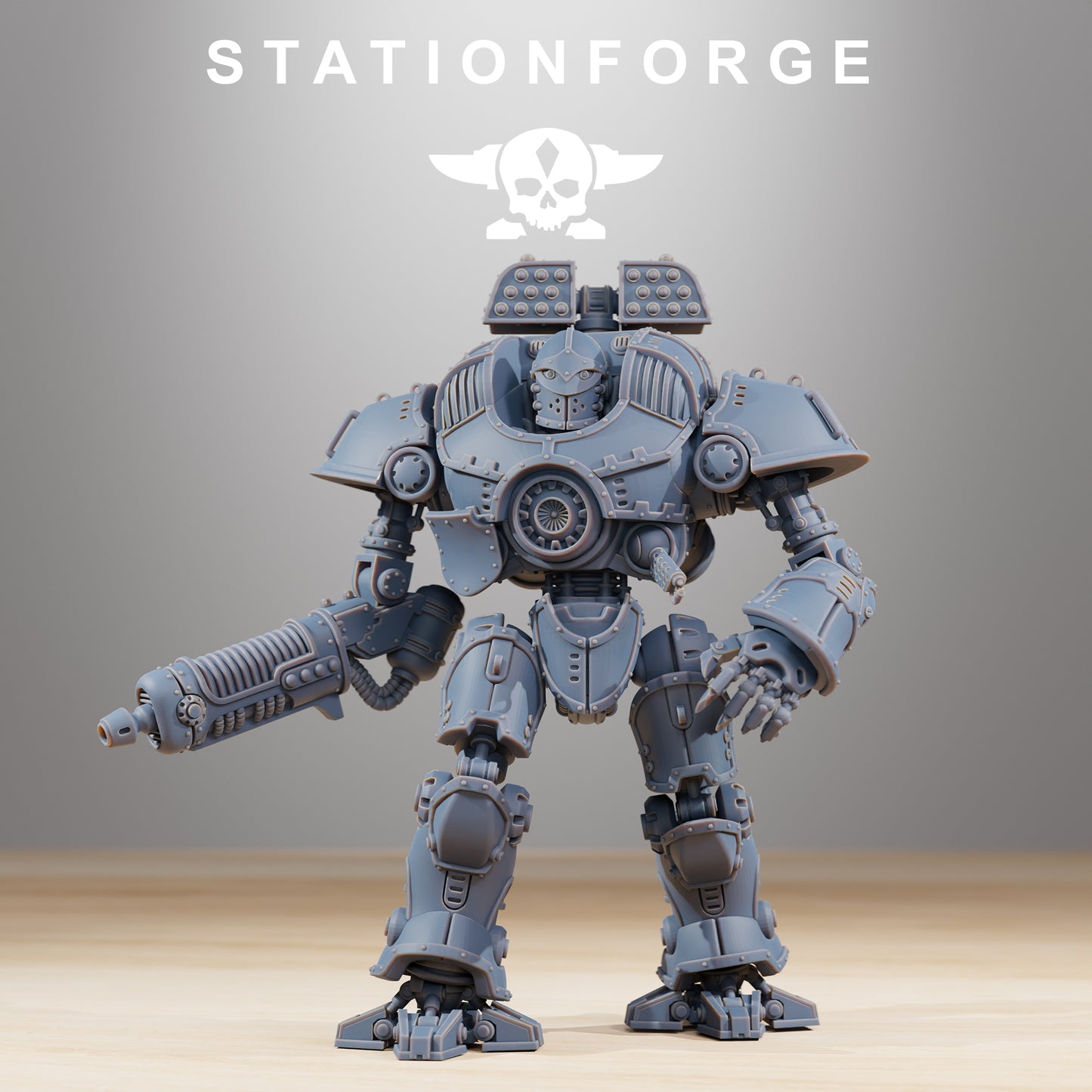Productfoto 28mm Tabletop Minis Stationforge: Defender MK2
