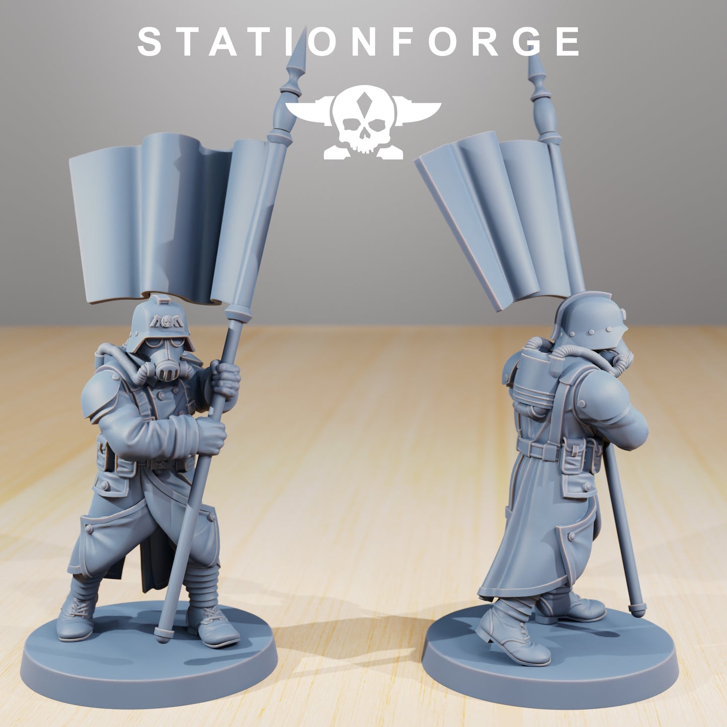 Productfoto 28mm Tabletop Minis Stationforge: Command Force