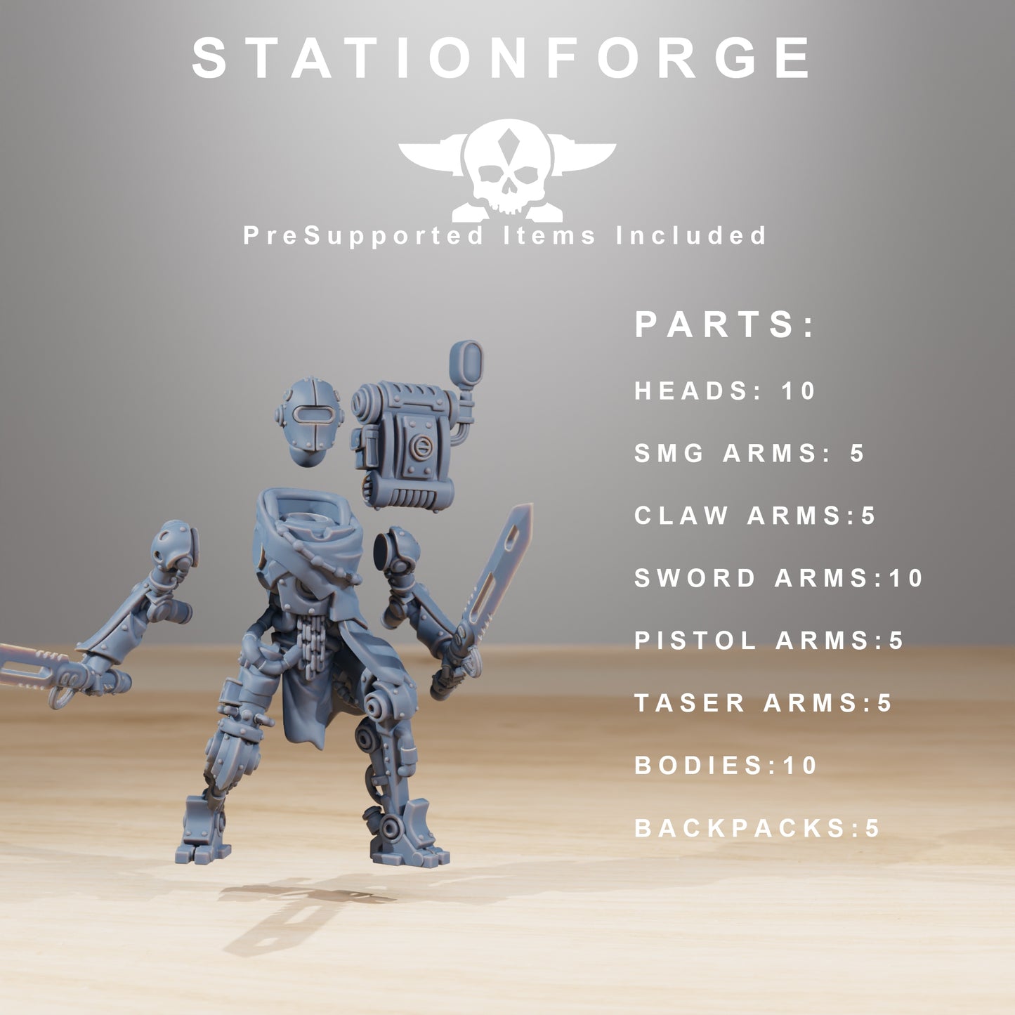 Productfoto 28mm Tabletop Minis Stationforge: Junkbots