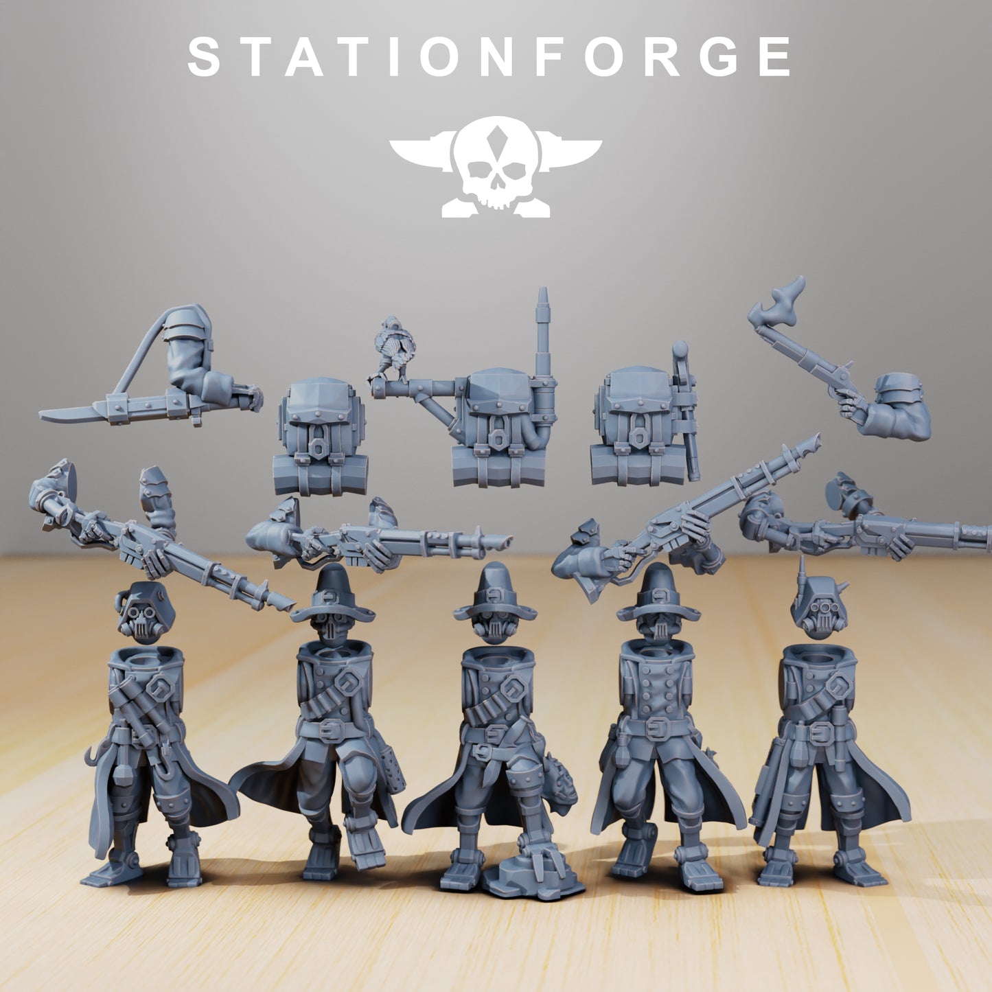 Productfoto 28mm Tabletop Minis Stationforge: Bounty Hunter