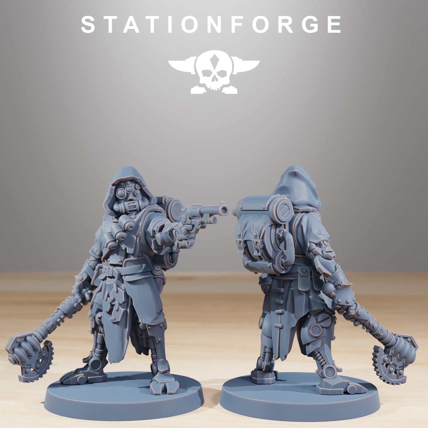 Productfoto 28mm Tabletop Minis Stationforge: Rangers Builder Kit